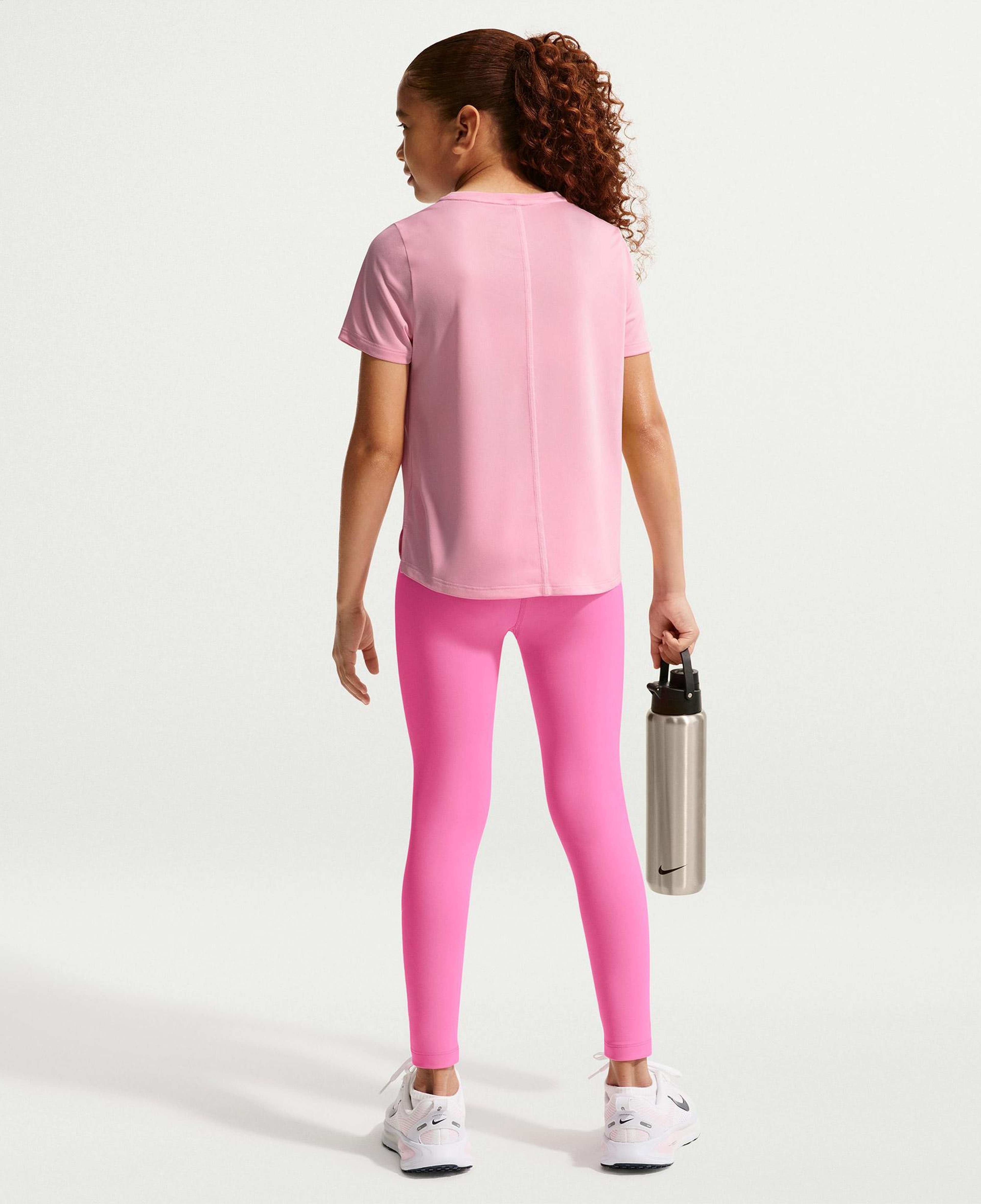 Nike Dri-Fit One Genç Çocuk Pembe Tayt