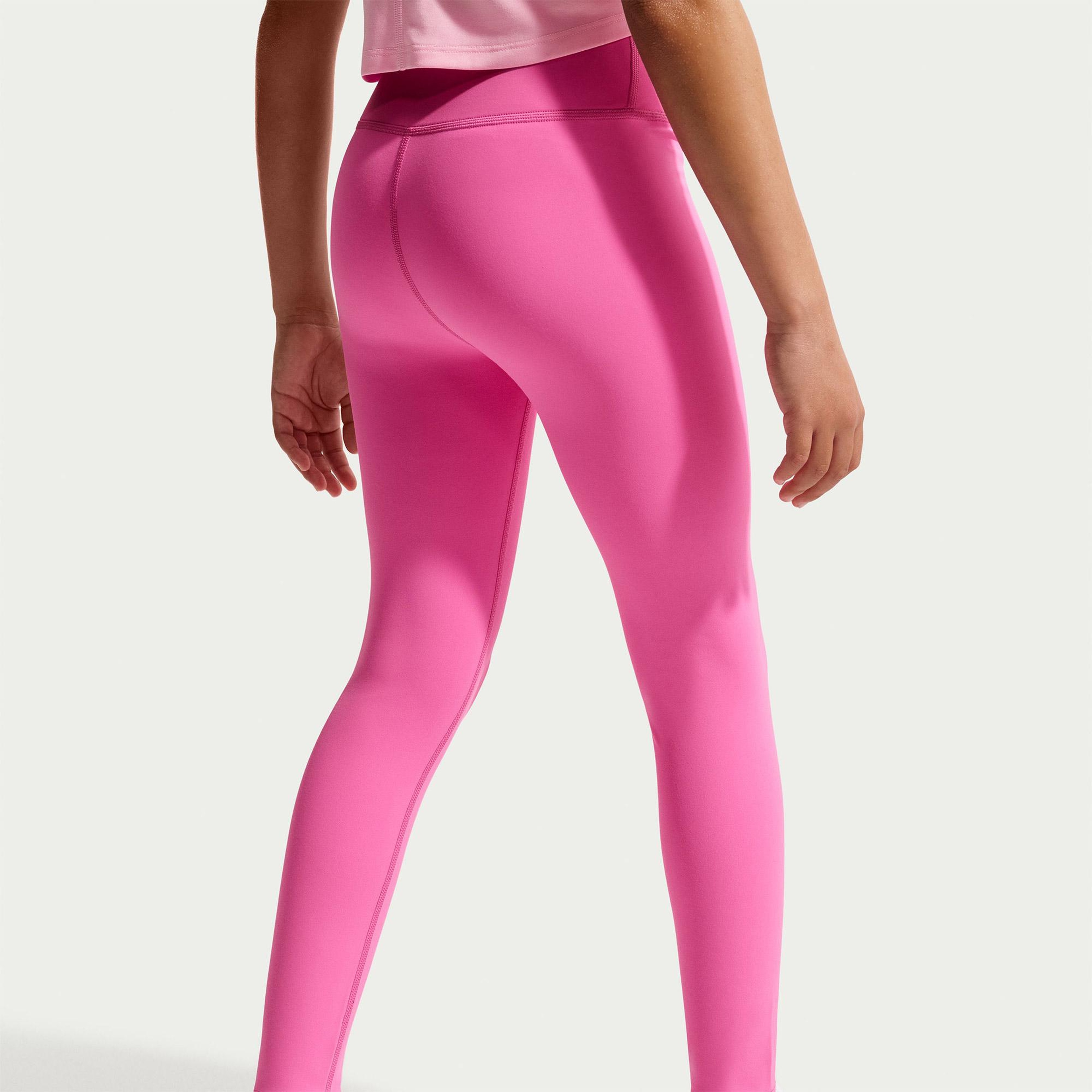 Nike Dri-Fit One Genç Çocuk Pembe Tayt