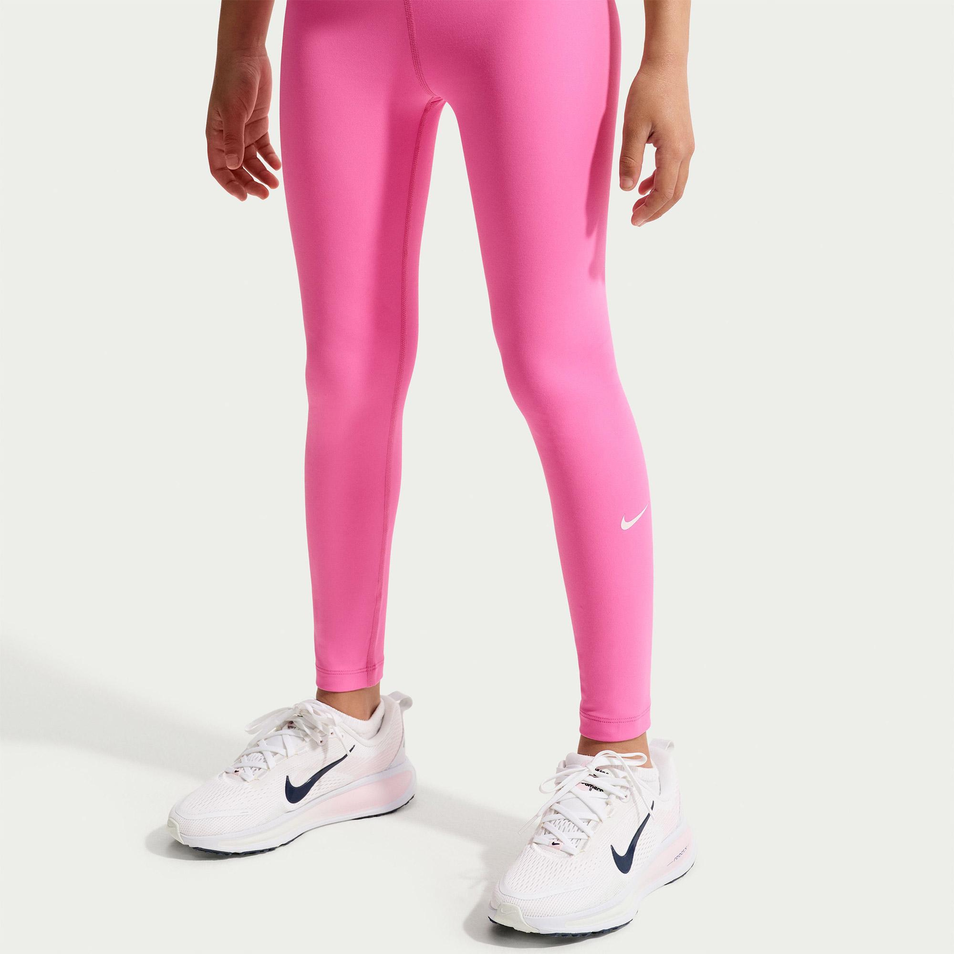 Nike Dri-Fit One Genç Çocuk Pembe Tayt