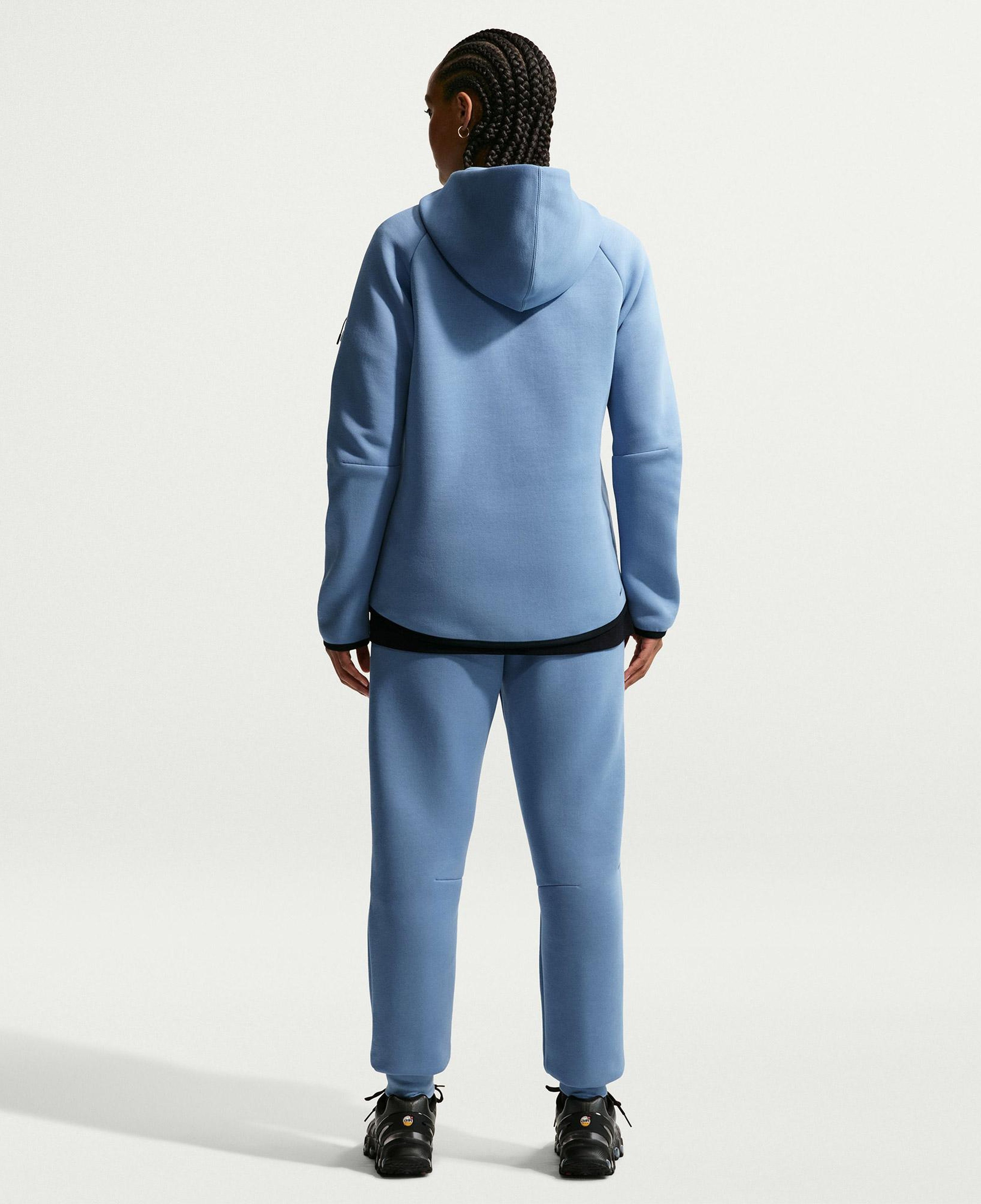 Nike Sportswear Tech Fleece Windrunner Kadın Mavi Eşofman Üstü
