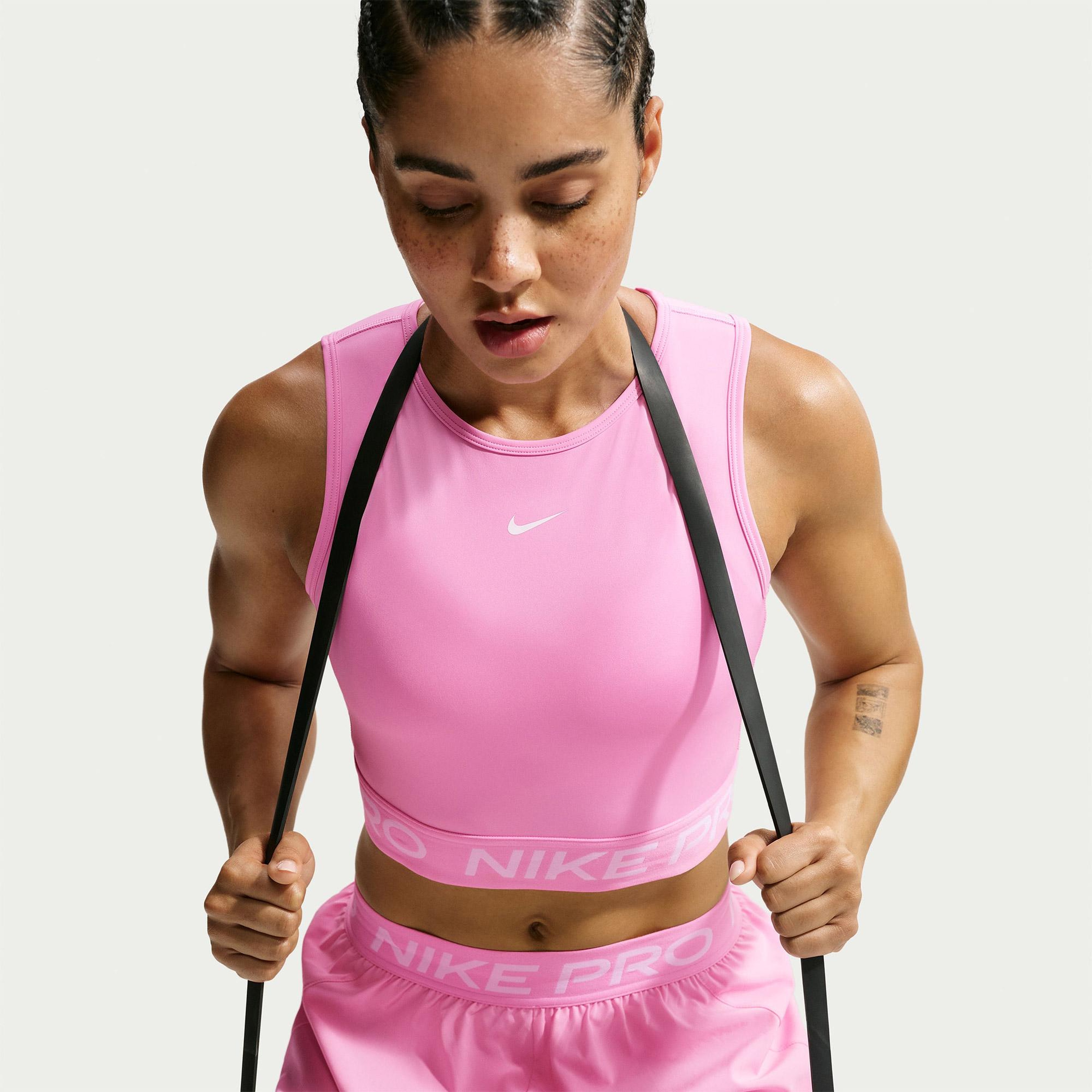 Nike Pro Dri-Fit 365 Kadın Pembe Crop