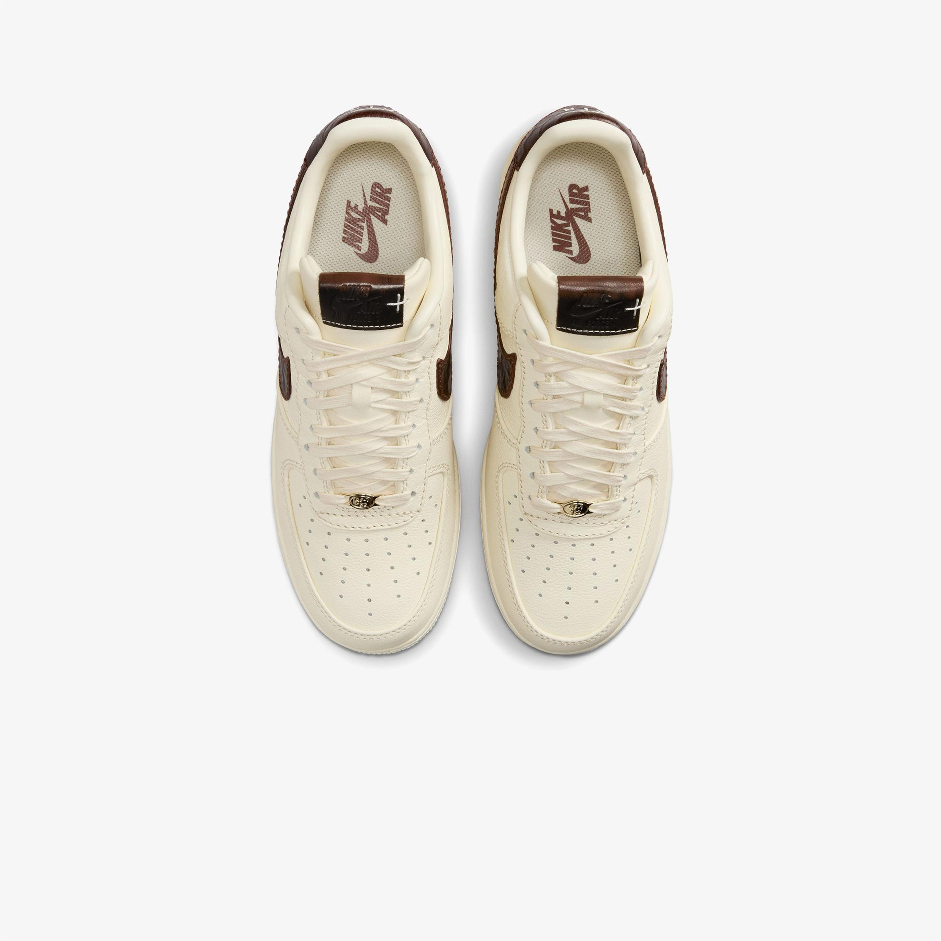 Nike Air Force 1 '07 Erkek Krem Rengi Spor Ayakkabı
