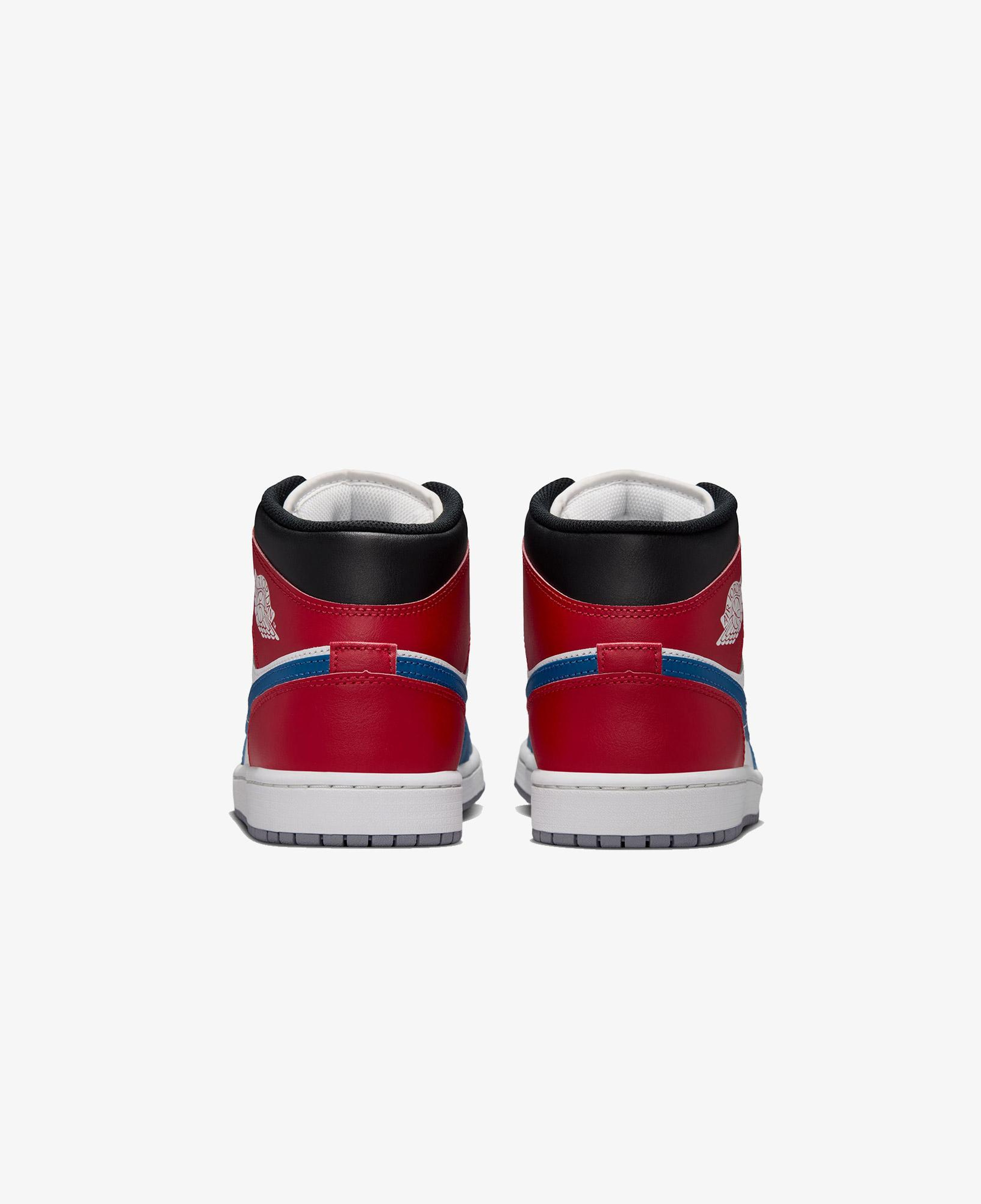 Jordan Air 1 Mid Erkek Mavi Spor Ayakkabı