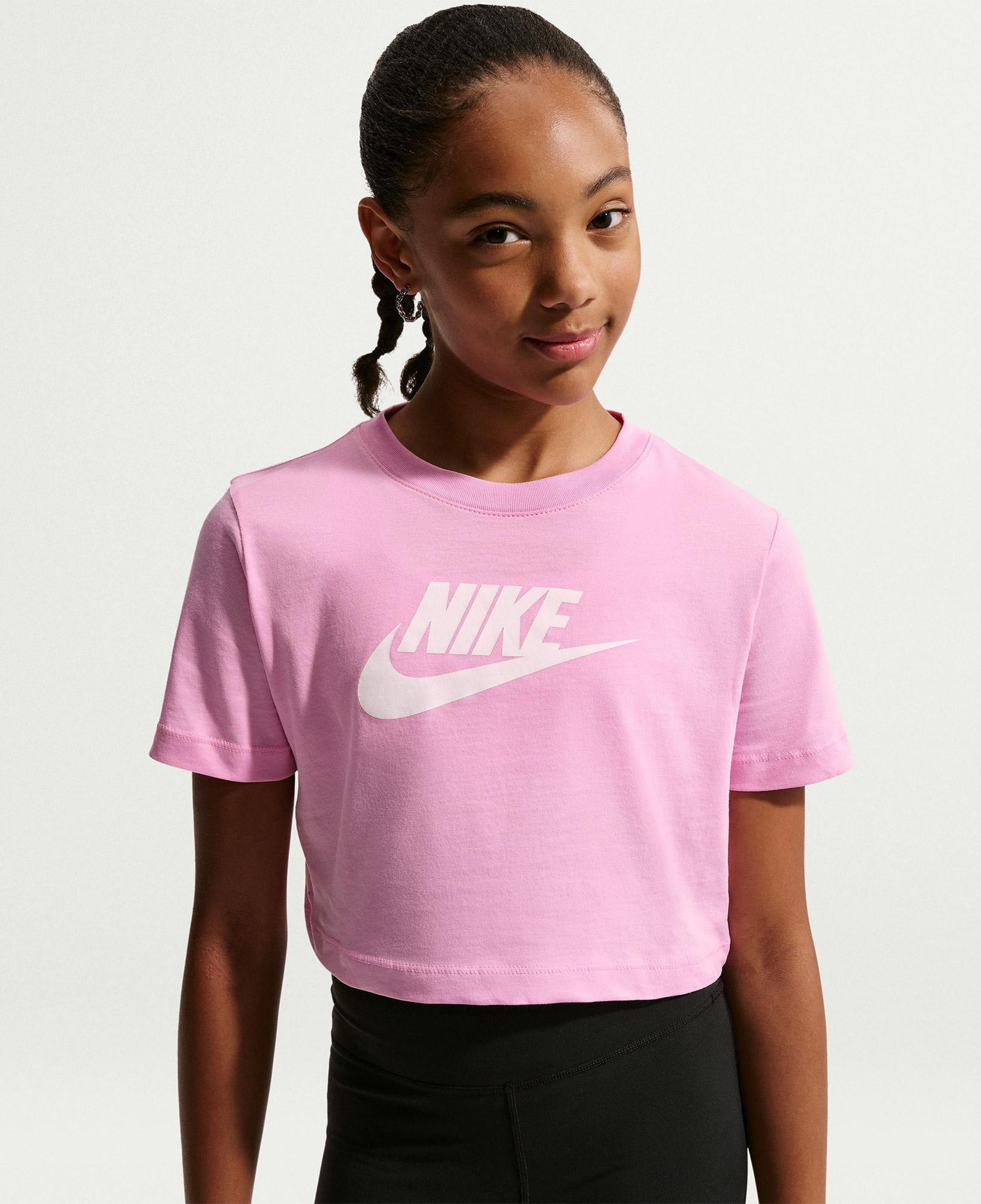 Nike Sportswear Futura Genç Çocuk Pembe Crop