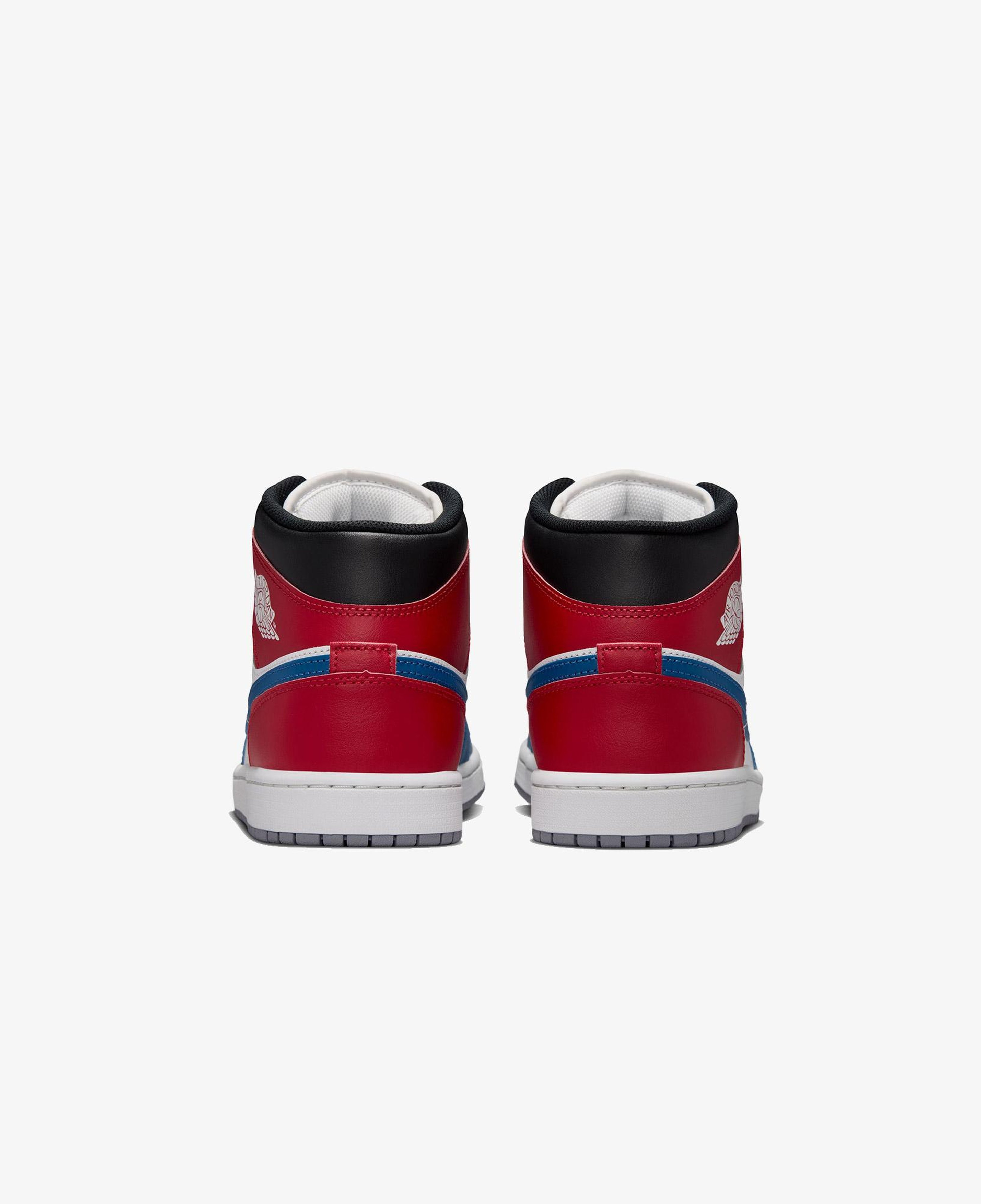 Jordan Air 1 Mid Erkek Mavi Spor Ayakkabı