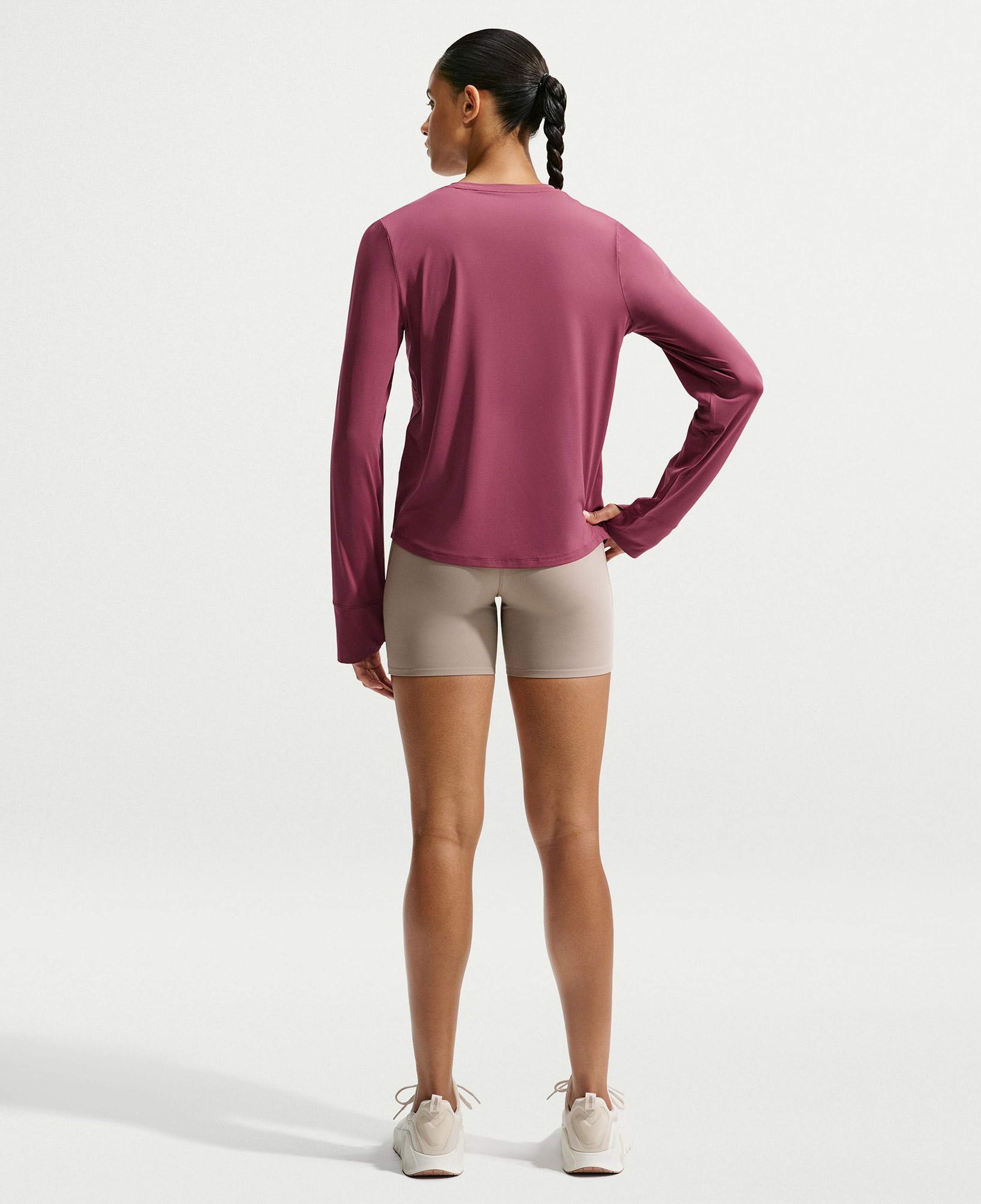 Nike One Classic Dri-Fit Kadın Pembe Sweatshirt