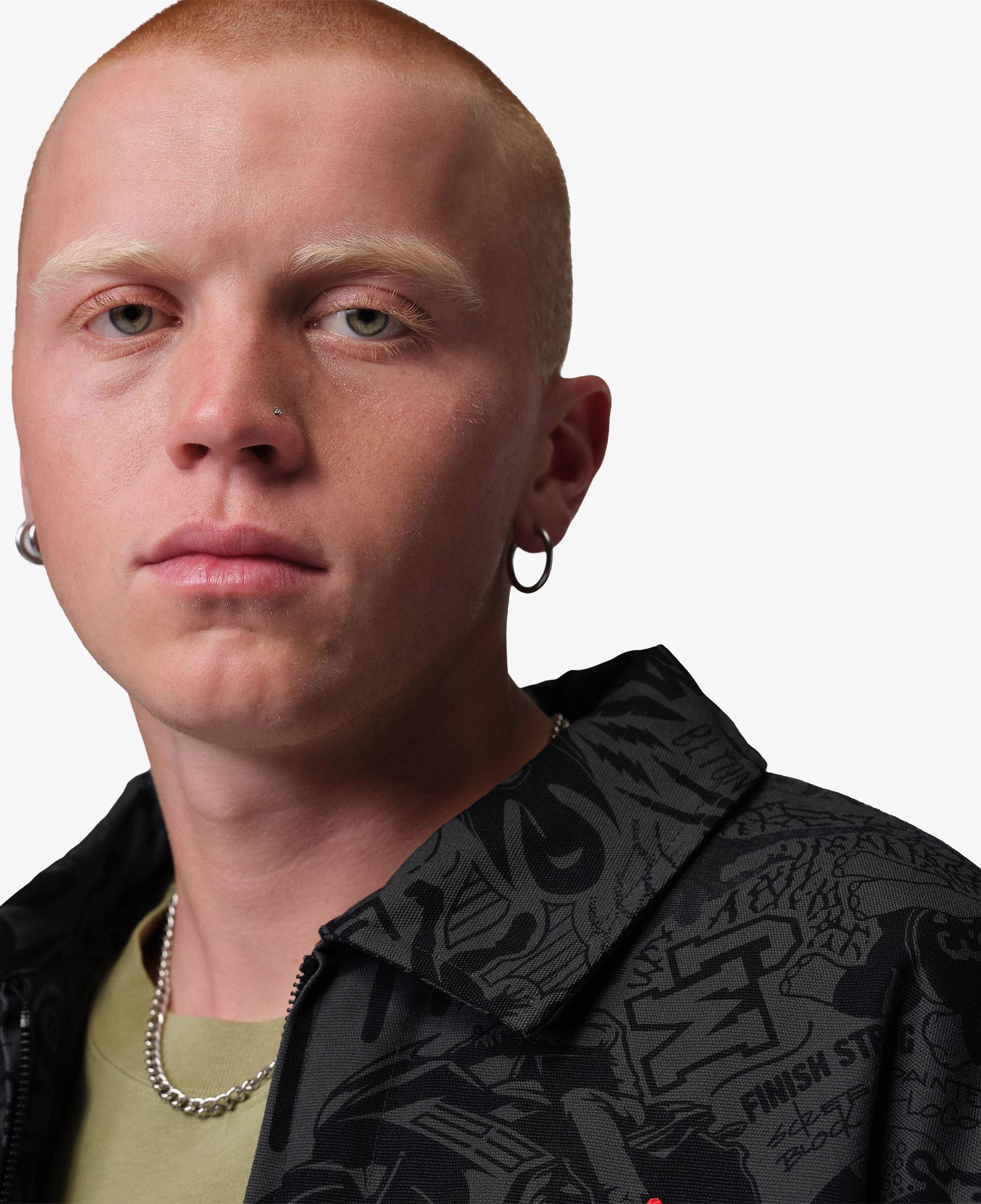Jordan Brooklyn Chore Erkek Siyah Ceket