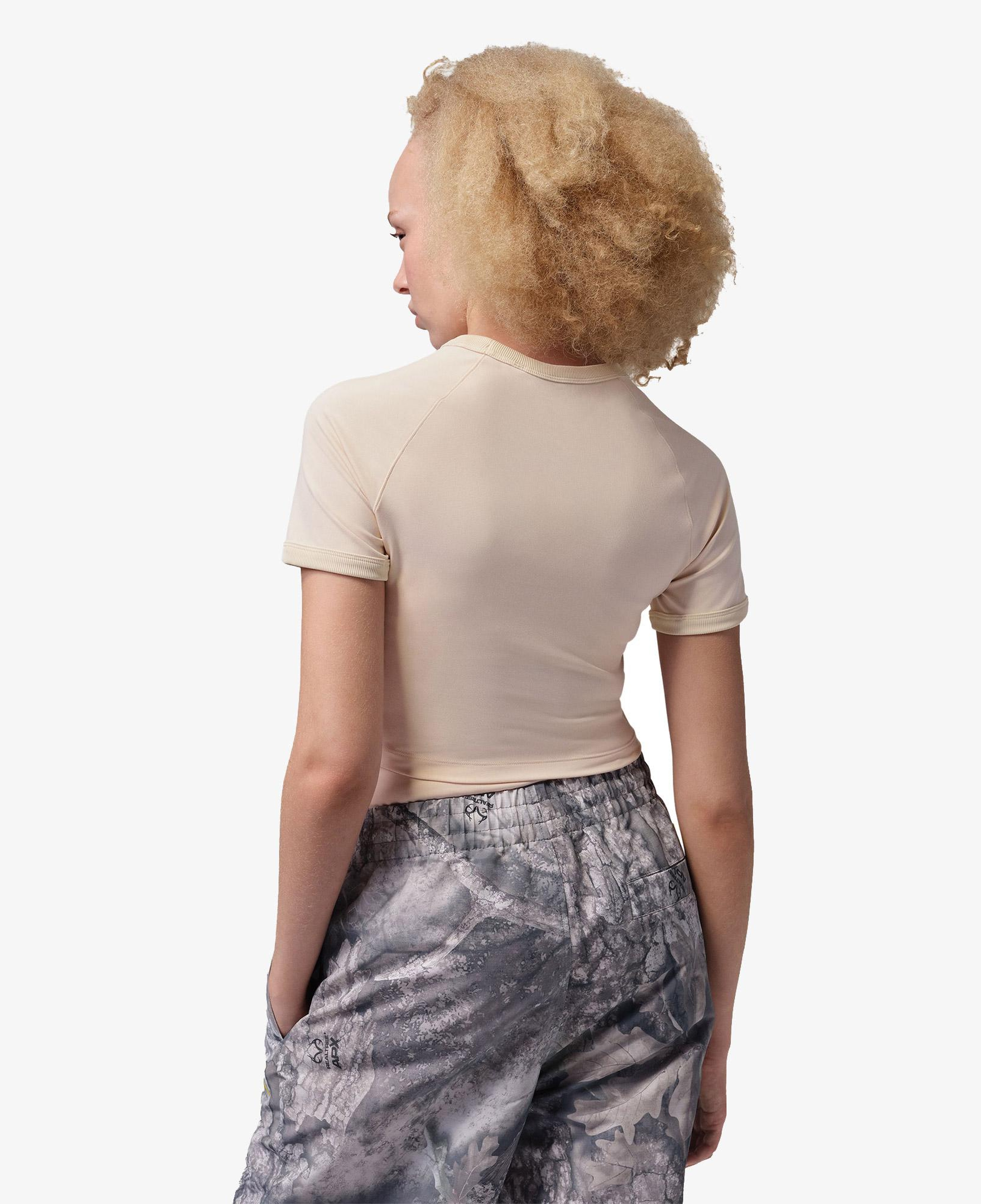 Jordan Brooklyn Kadın Bej Crop