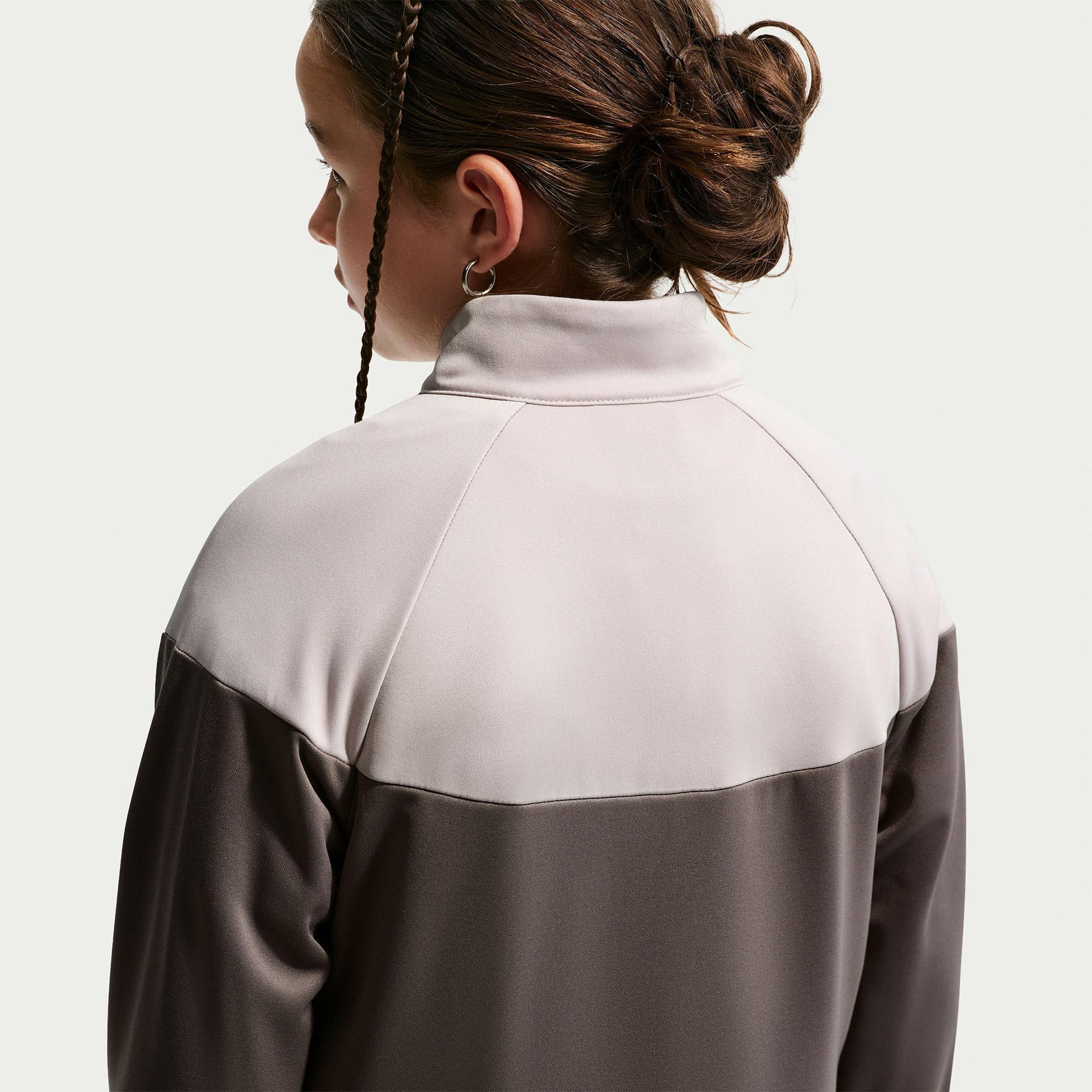 Nike Dri-Fit Sportswear Genç Çocuk Kahverengi Eşofman Takımı