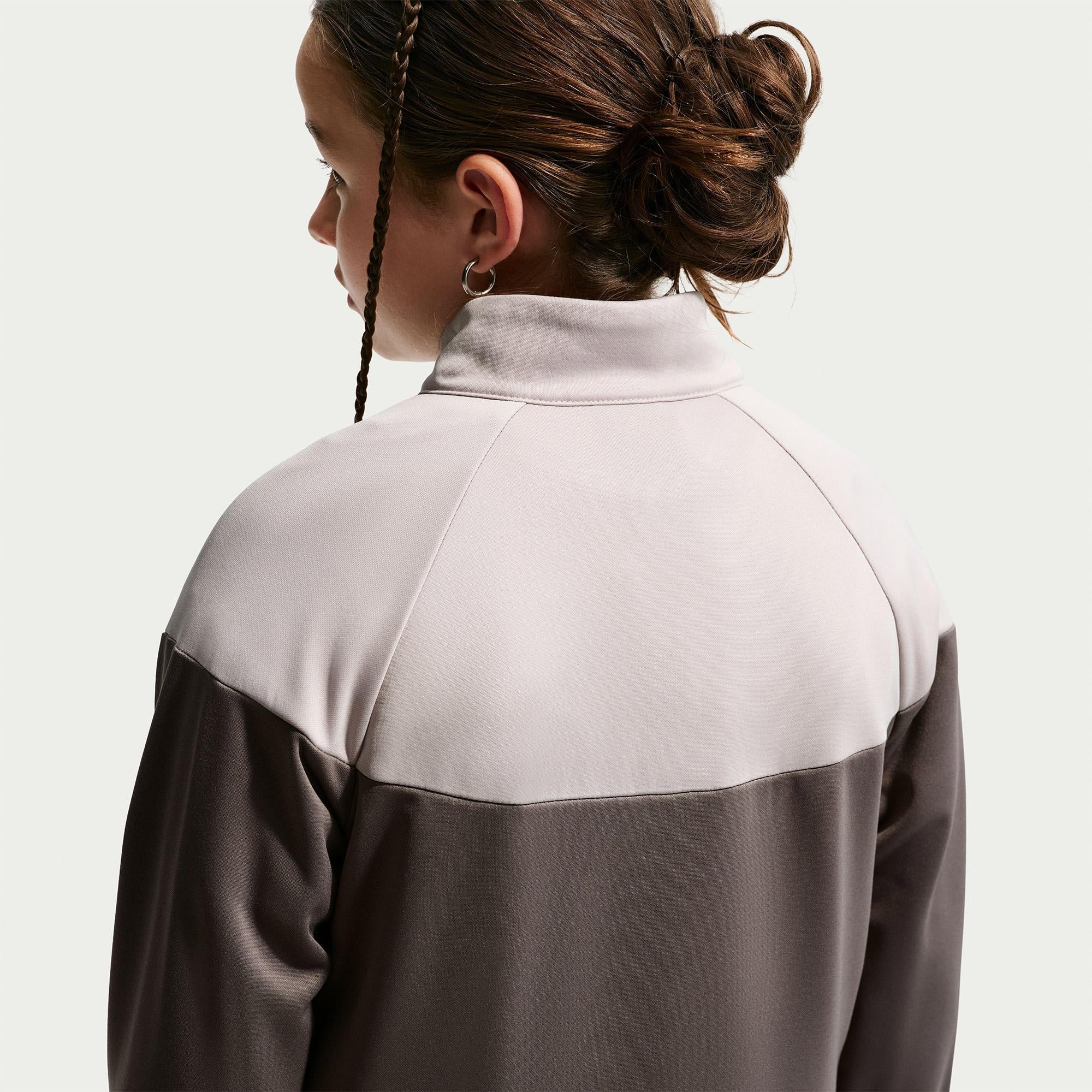 Nike Dri-Fit Sportswear Genç Çocuk Kahverengi Eşofman Takımı
