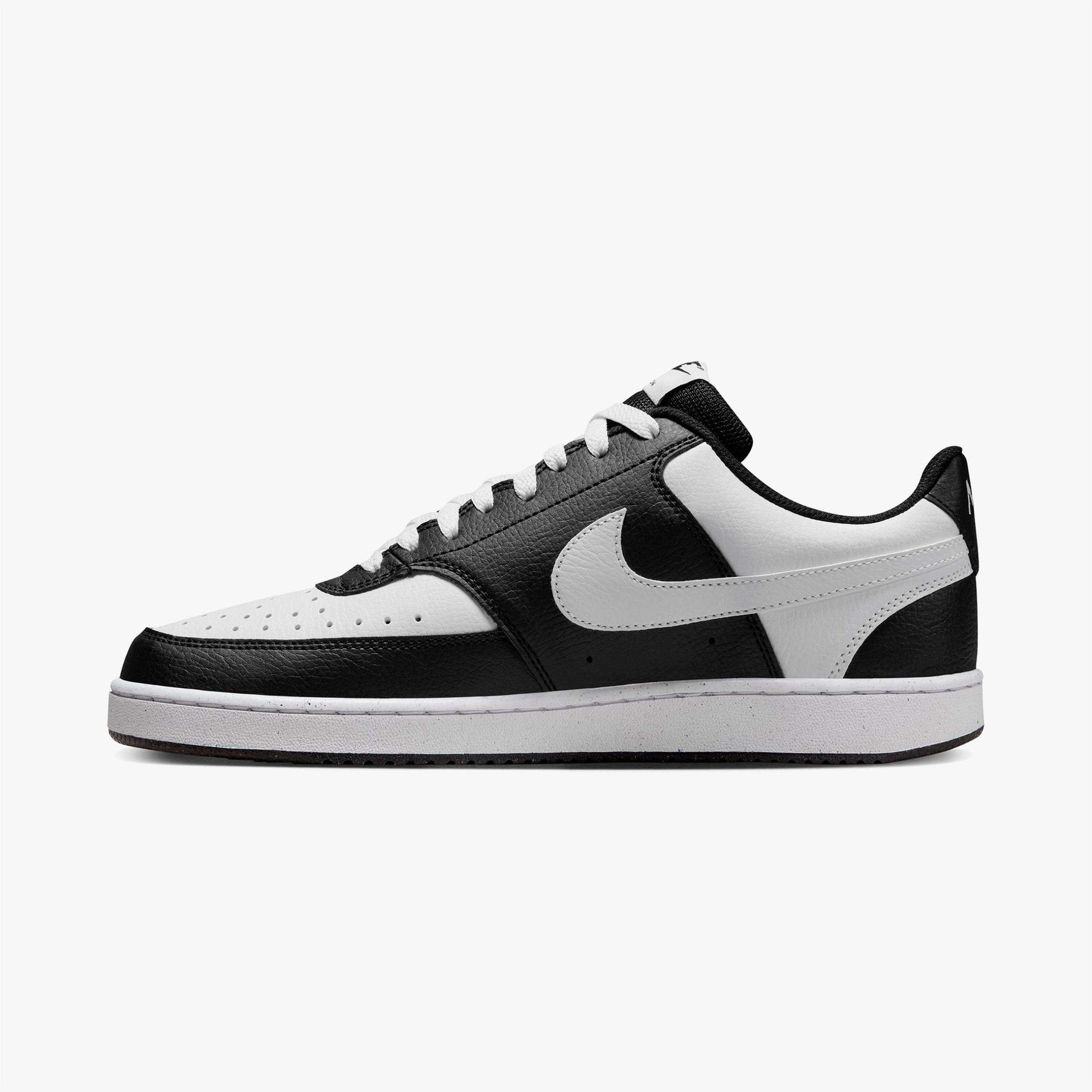 Nike Court Vision Low Erkek Siyah Spor Ayakkabı