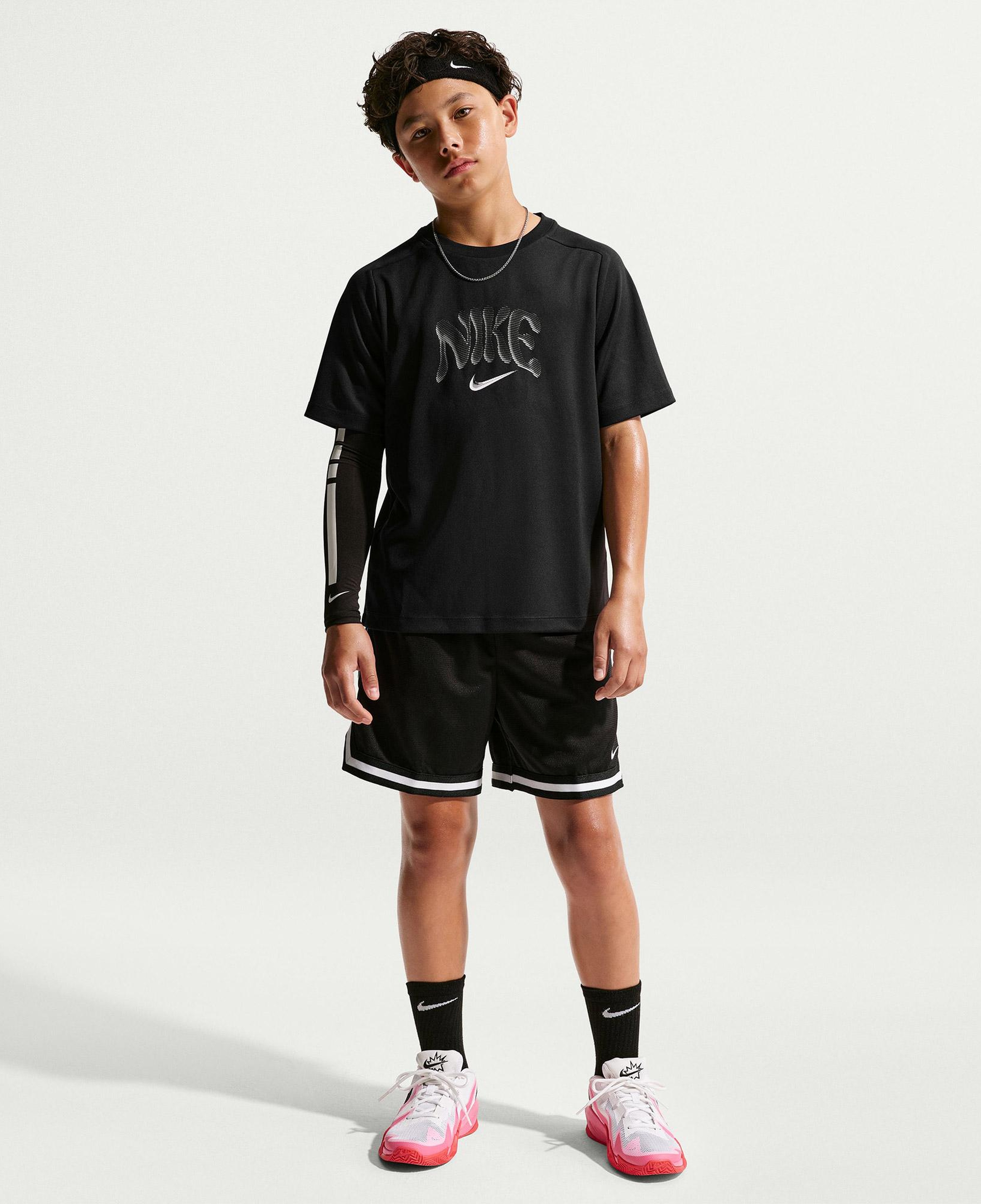 Nike Multi Refresh Genç Çocuk Siyah T-Shirt