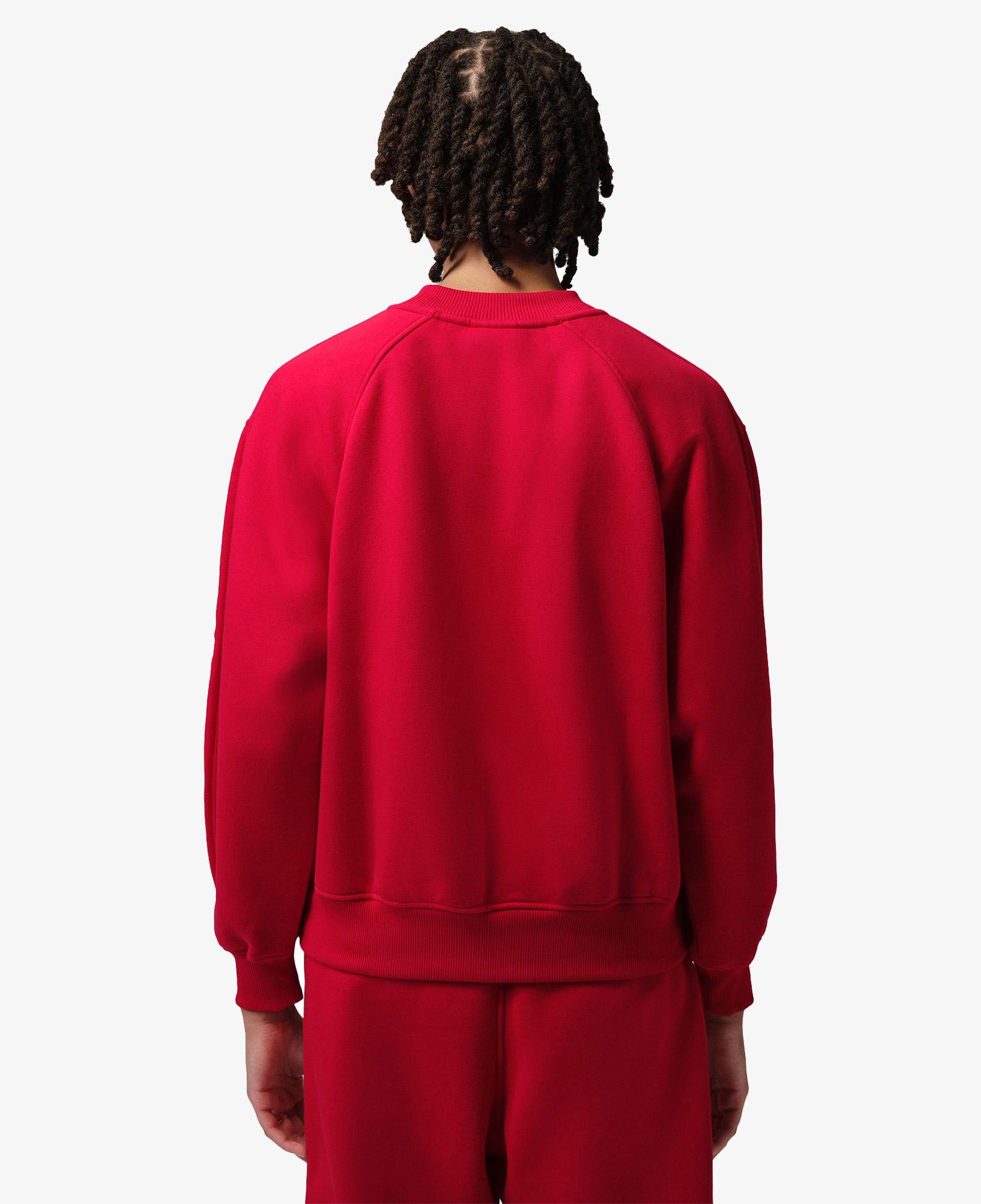 Jordan Brooklyn Fleece Crew Kadın Kırmızı Sweatshirt