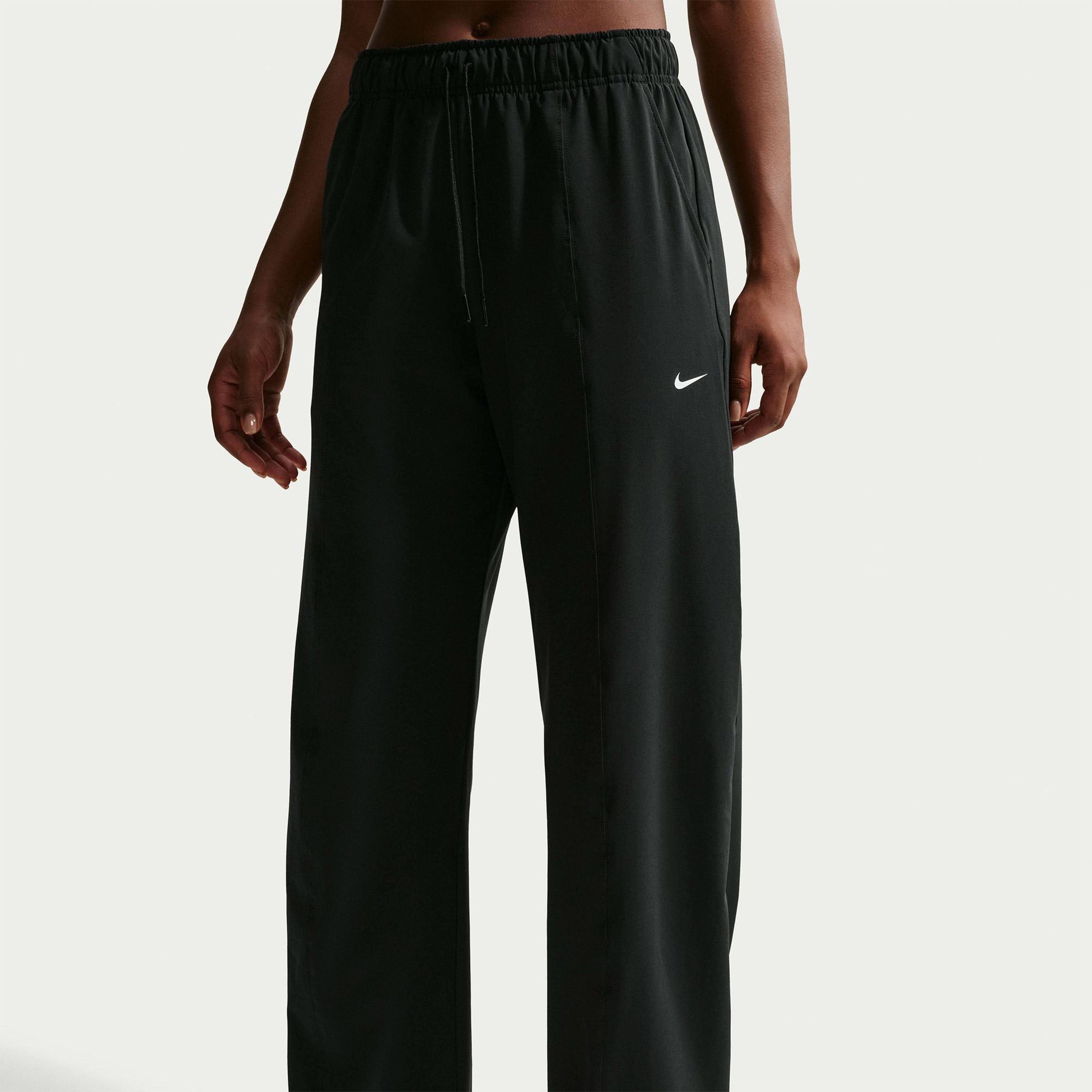 Nike One Dri-Fit Woven Kadın Siyah Eşofman Altı
