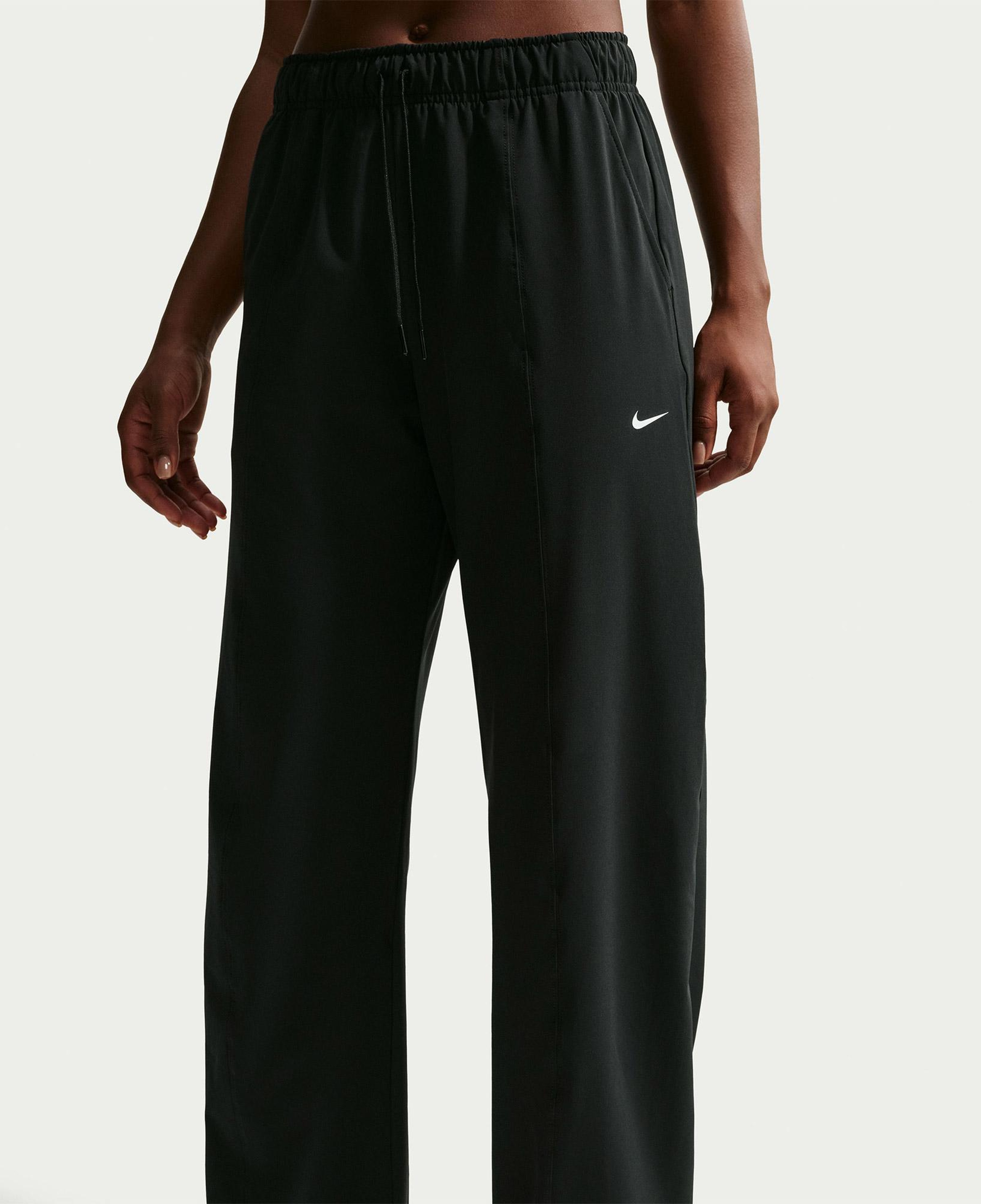 Nike One Dri-Fit Woven Kadın Siyah Eşofman Altı