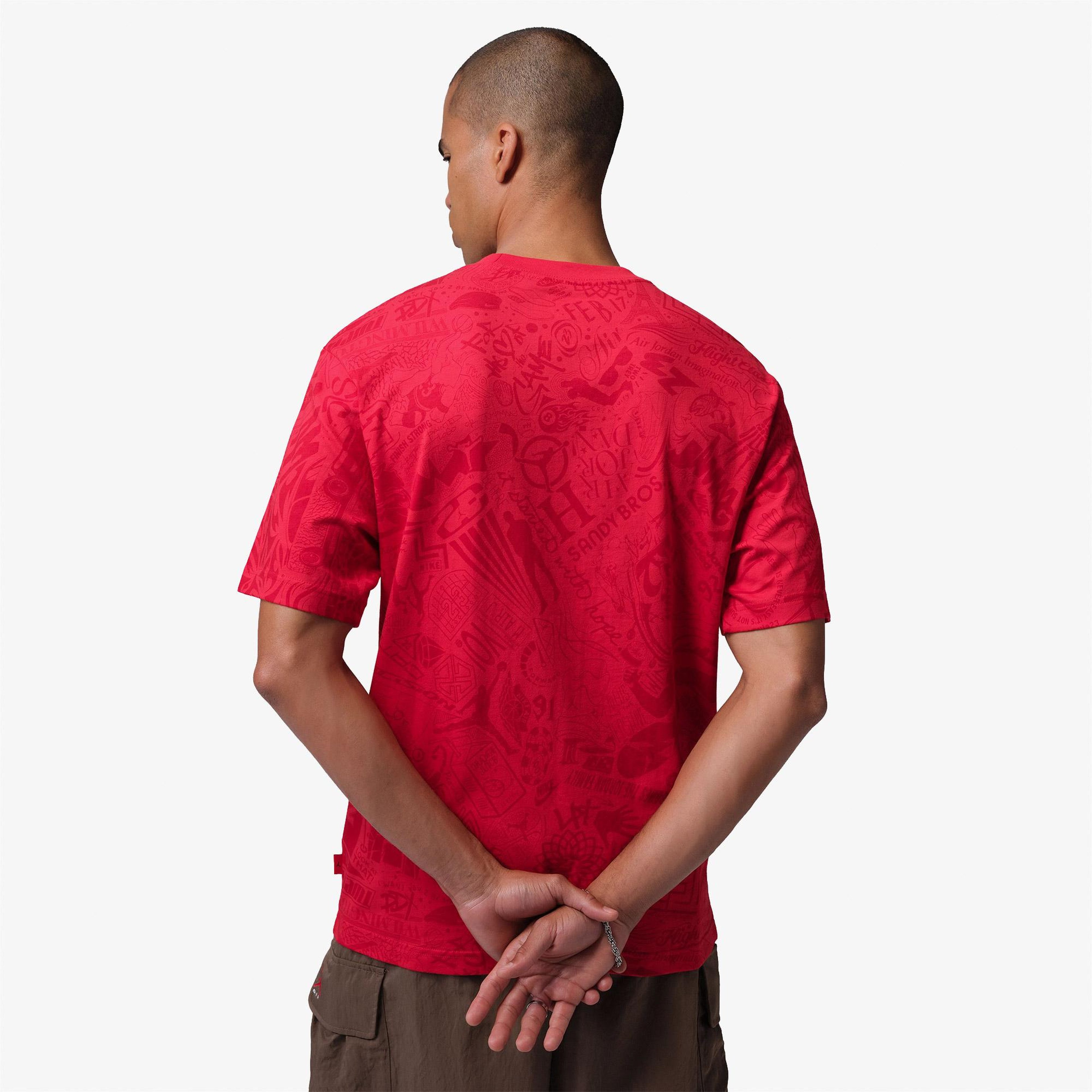 Jordan Brooklyn Erkek Kırmızı T-Shirt