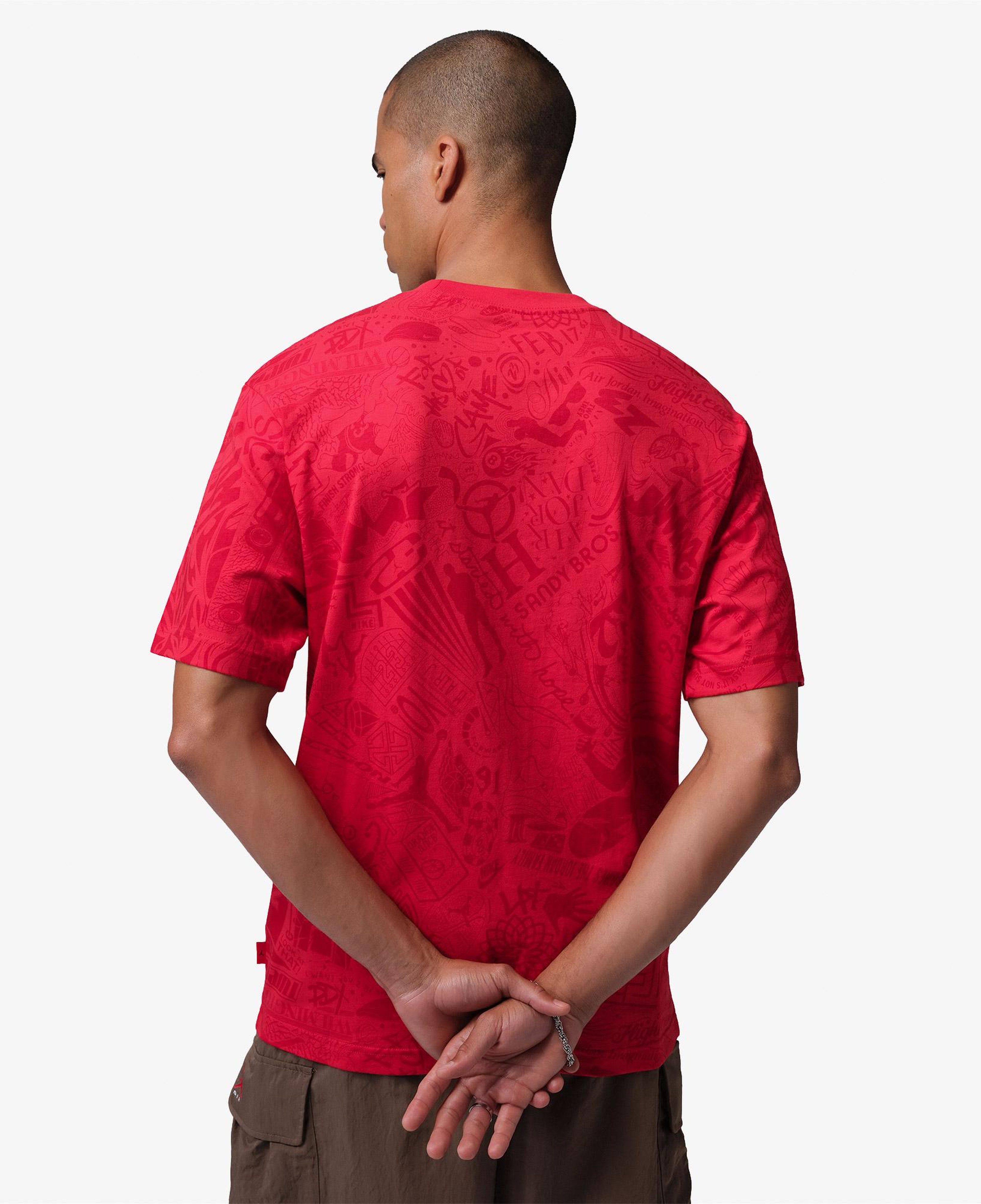 Jordan Brooklyn Erkek Kırmızı T-Shirt