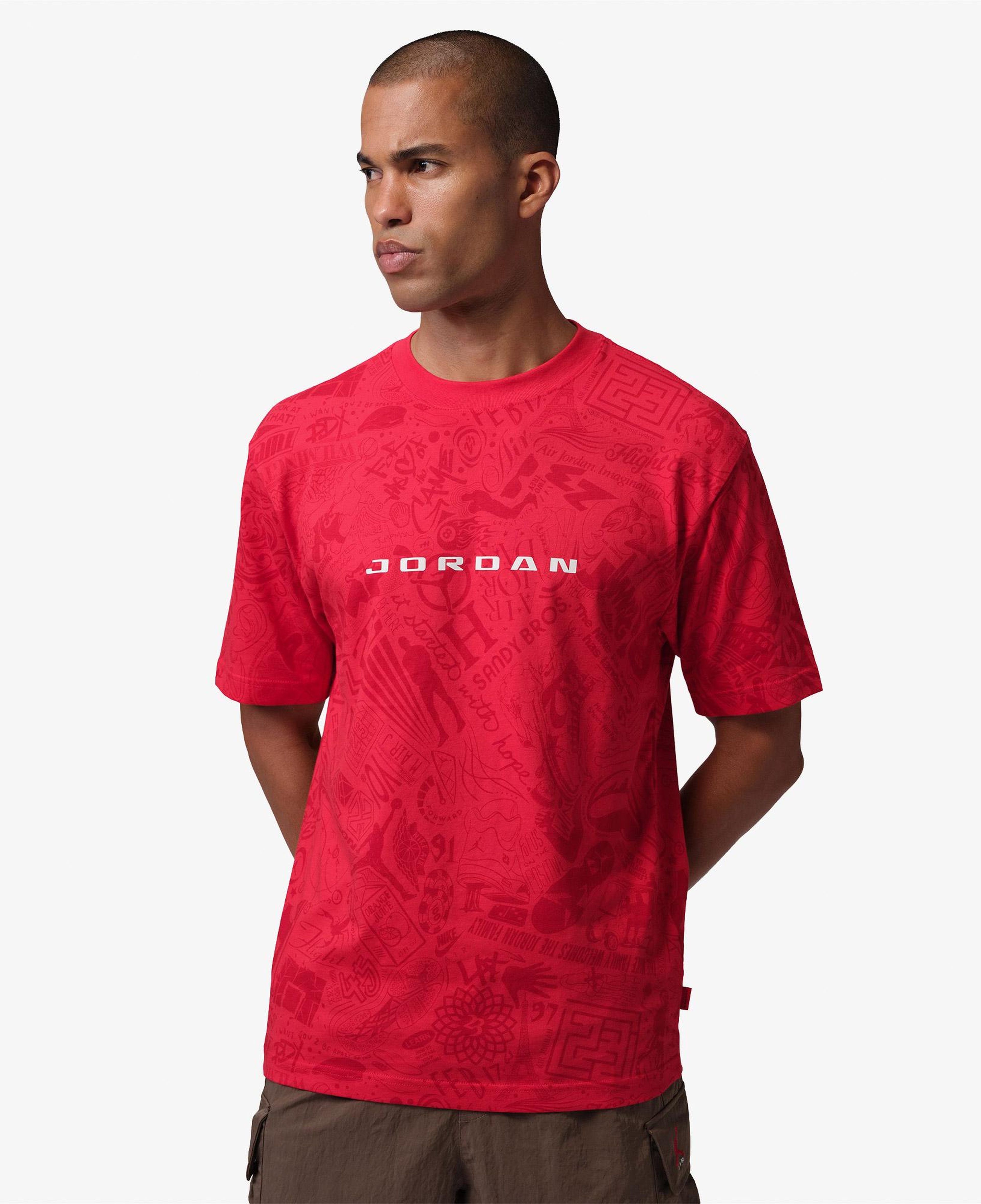 Jordan Brooklyn Erkek Kırmızı T-Shirt