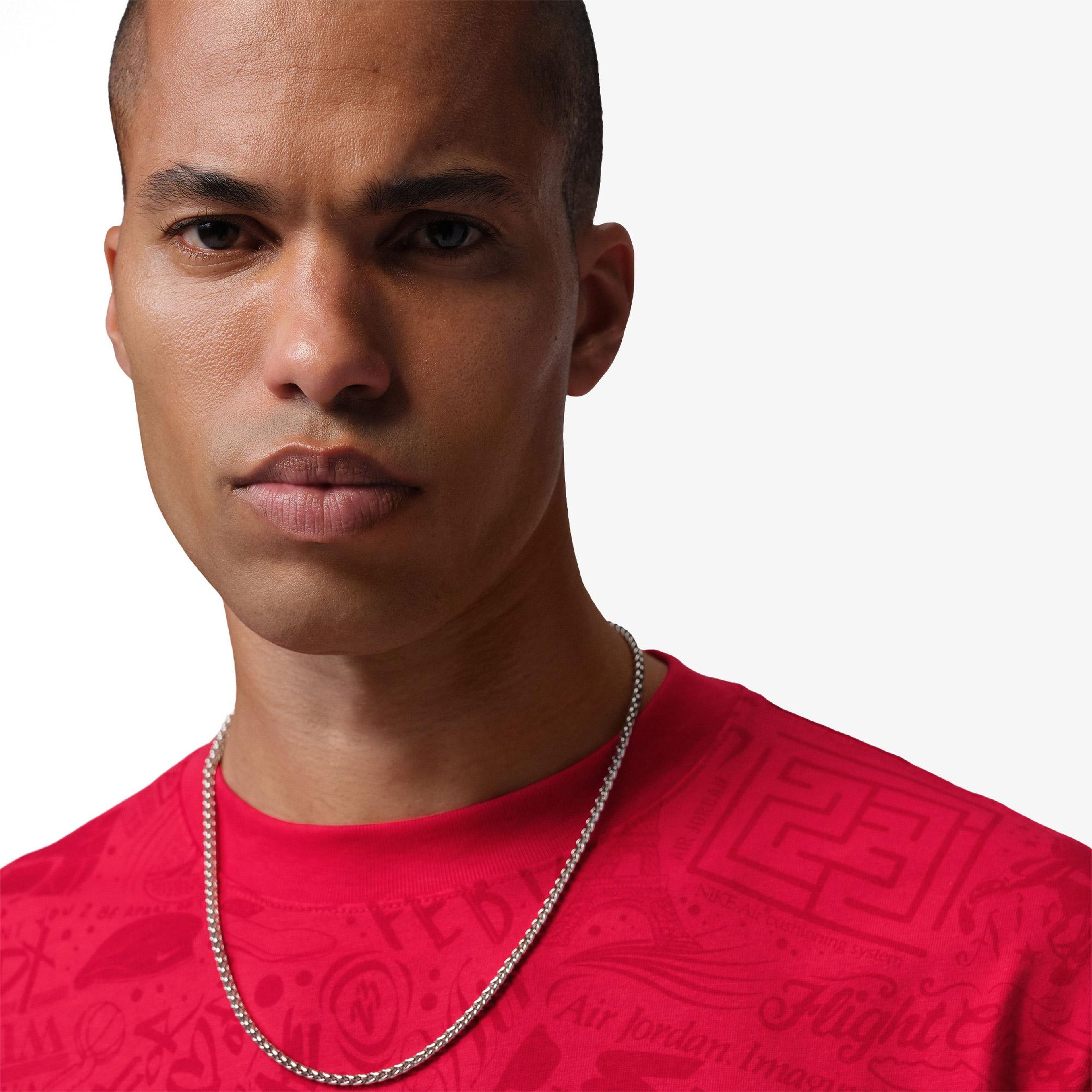 Jordan Brooklyn Erkek Kırmızı T-Shirt