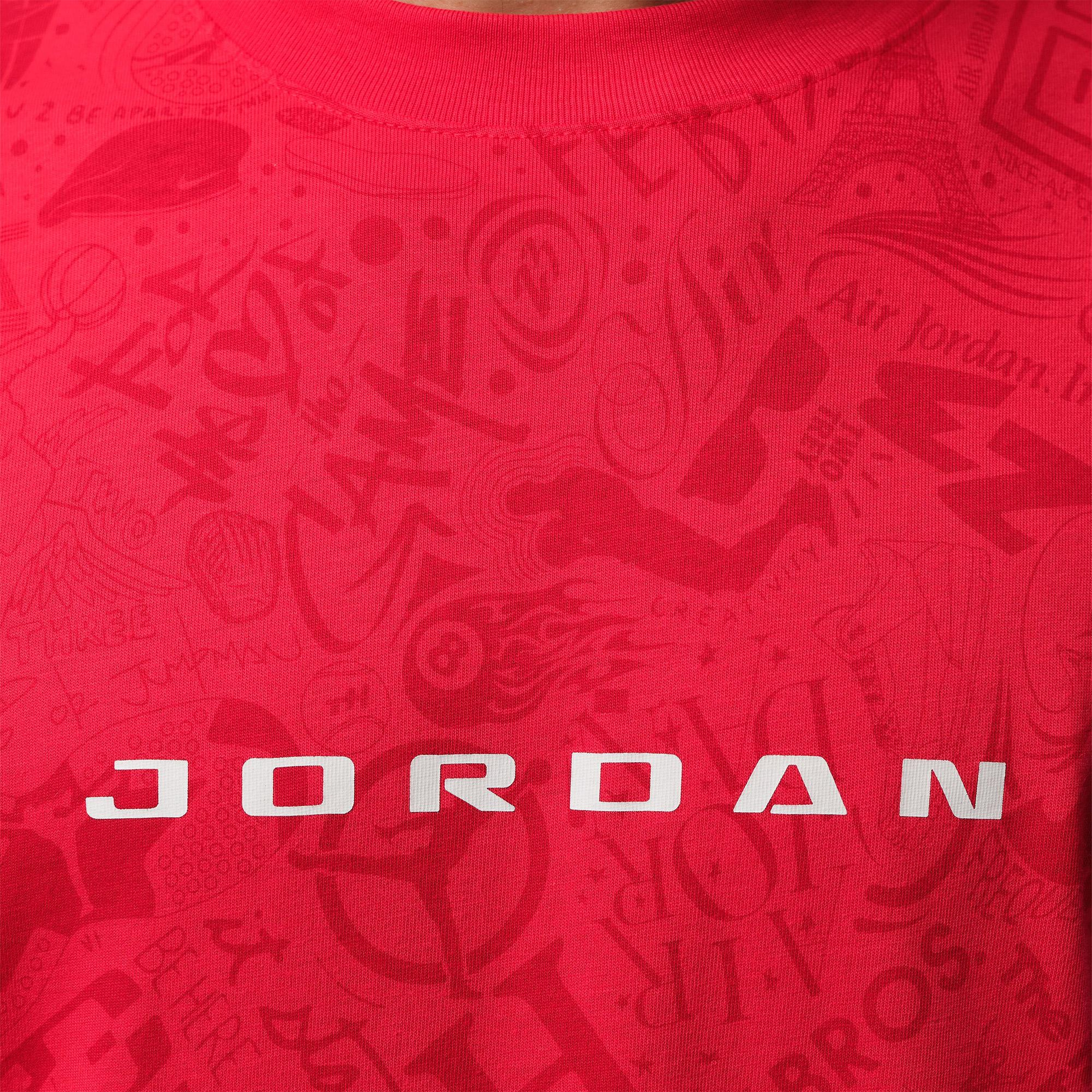 Jordan Brooklyn Erkek Kırmızı T-Shirt