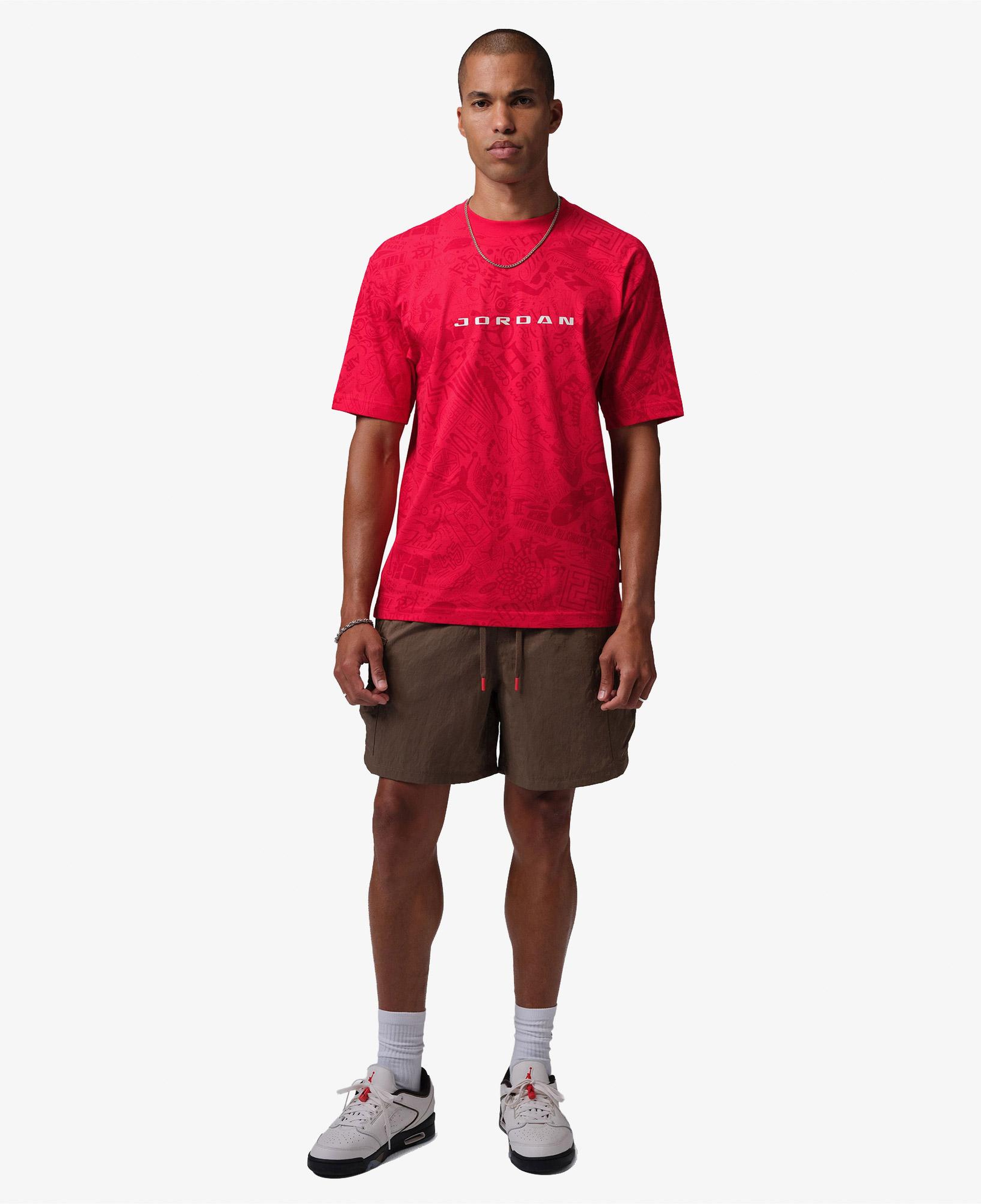 Jordan Brooklyn Erkek Kırmızı T-Shirt