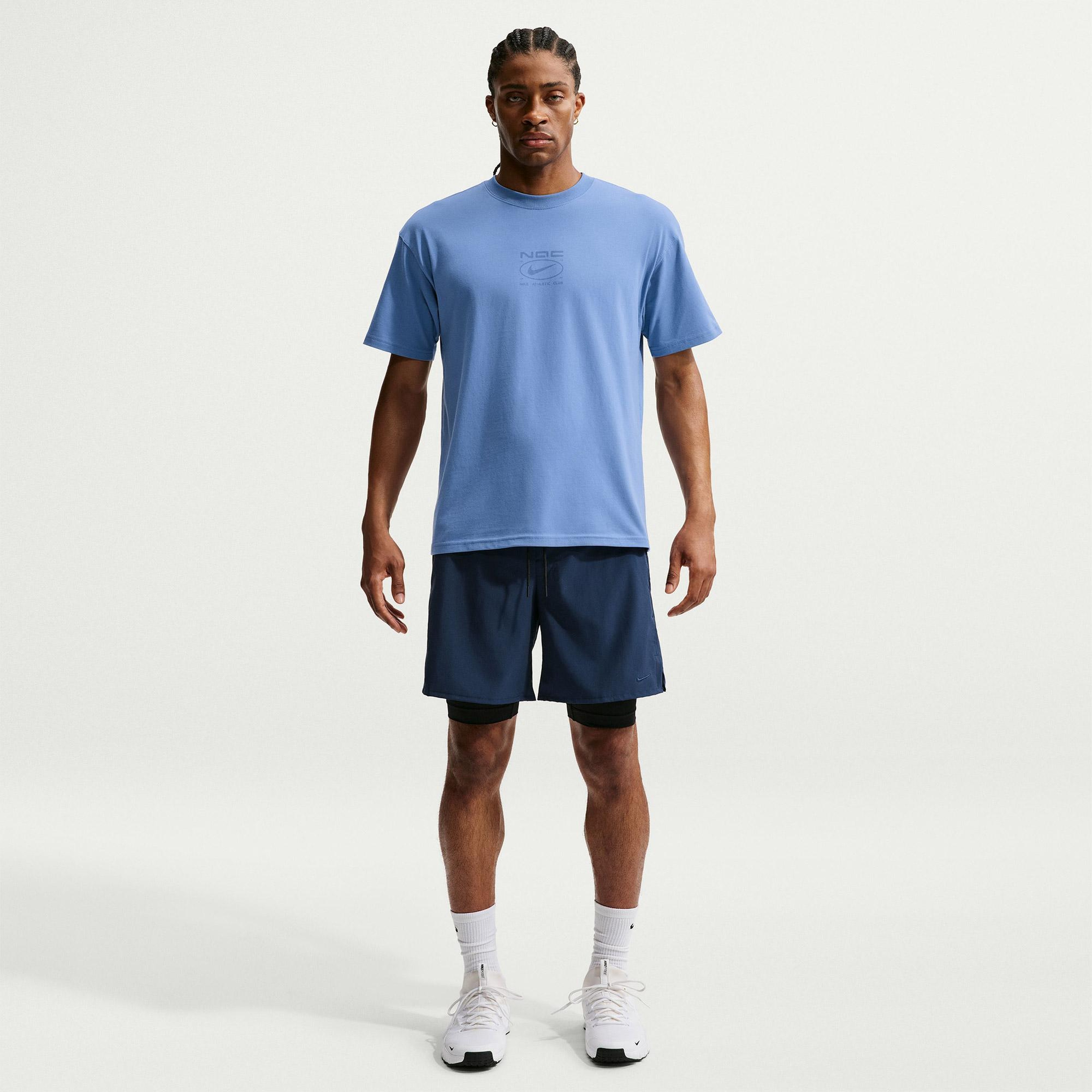 Nike N.A.C. Erkek Mavi T-Shirt