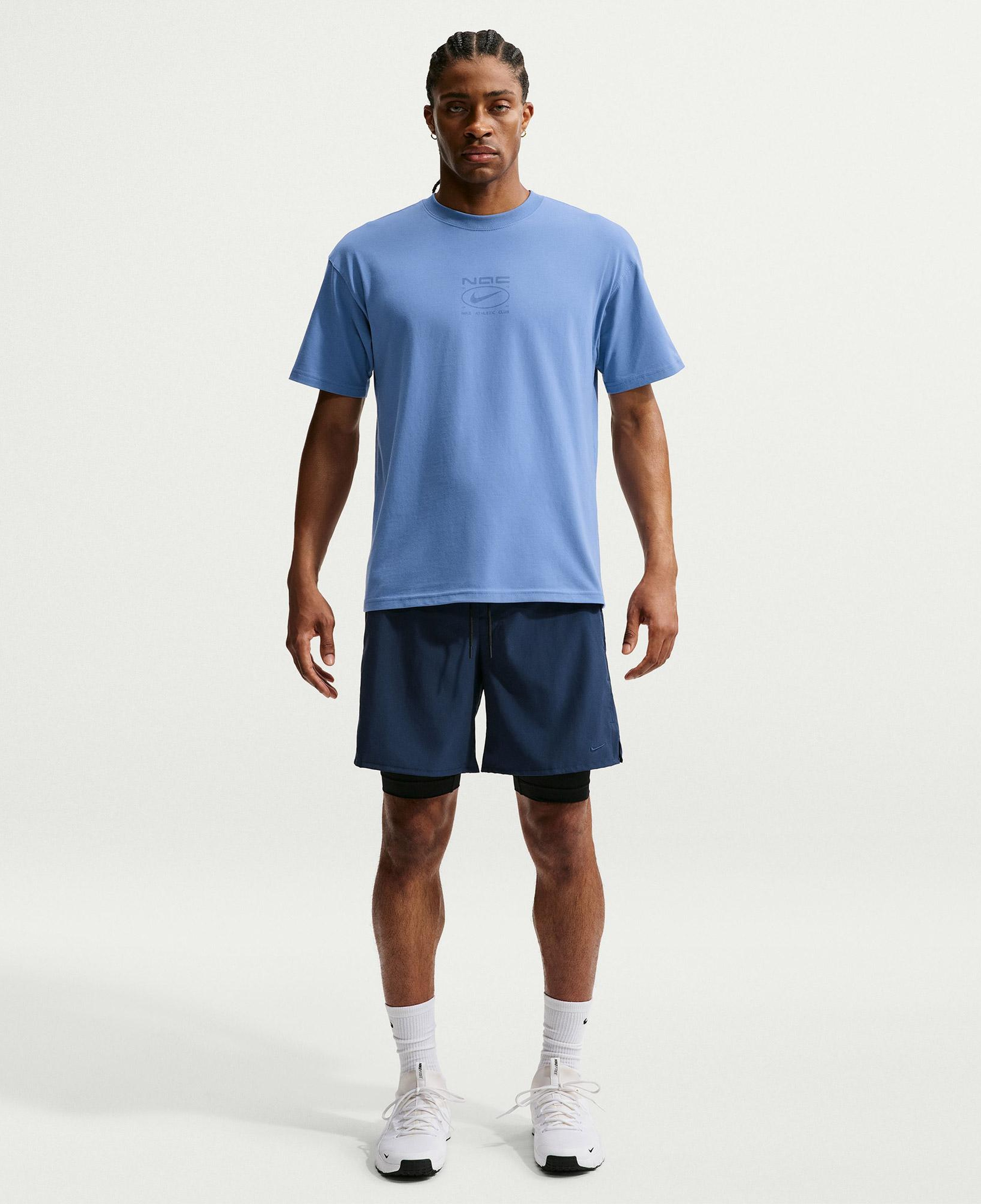 Nike N.A.C. Erkek Mavi T-Shirt