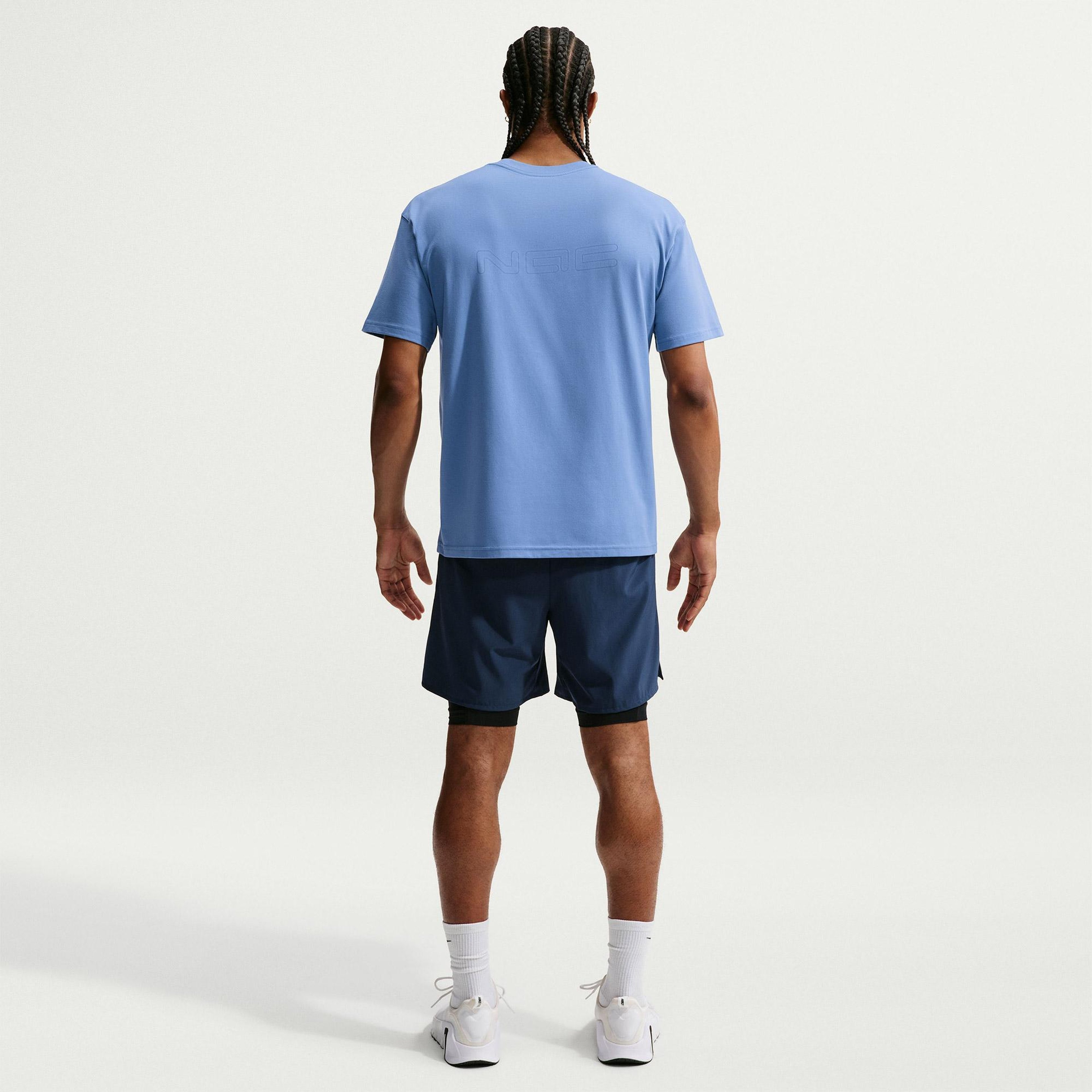 Nike N.A.C. Erkek Mavi T-Shirt