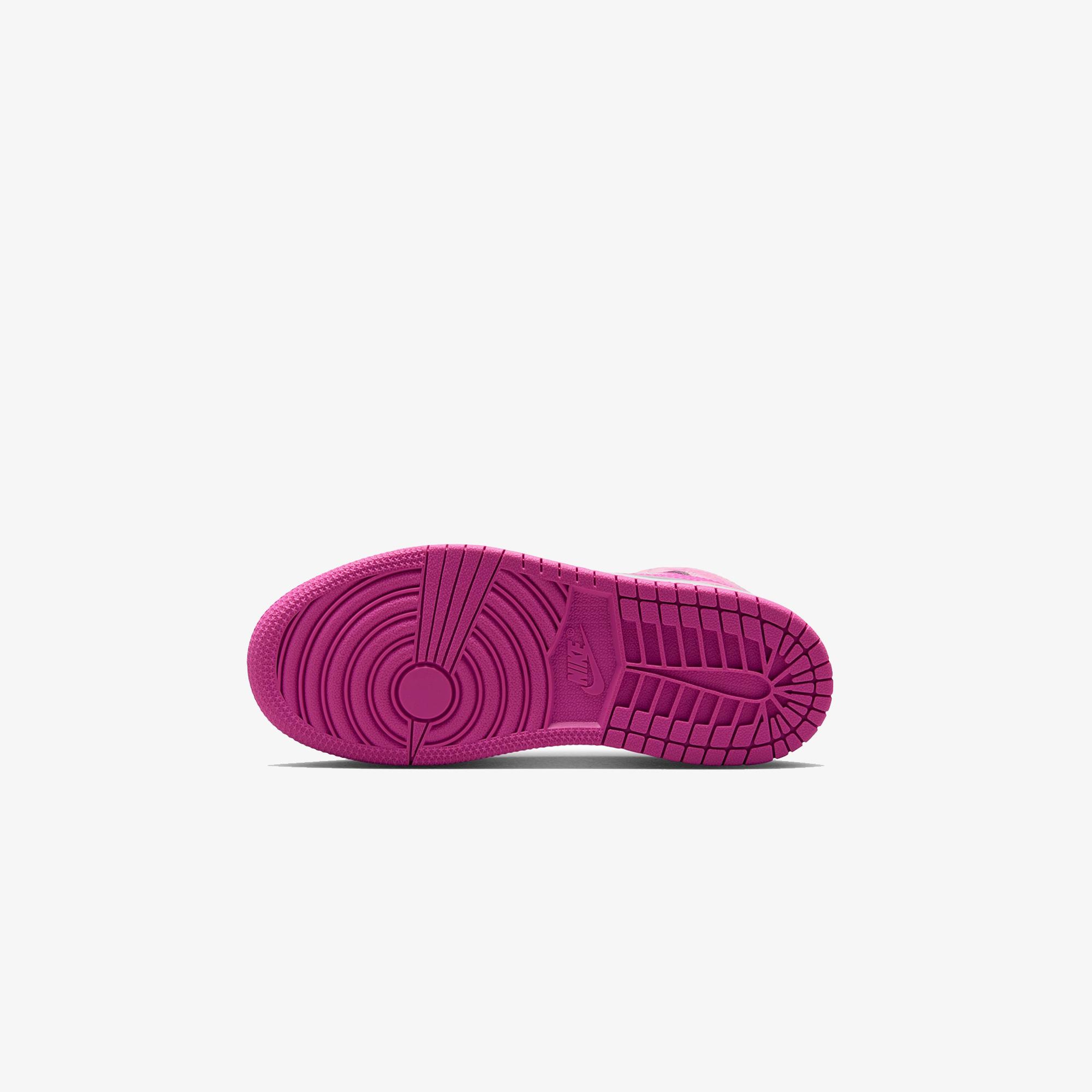 Jordan 1 Mid Çocuk Pembe Spor Ayakkabı