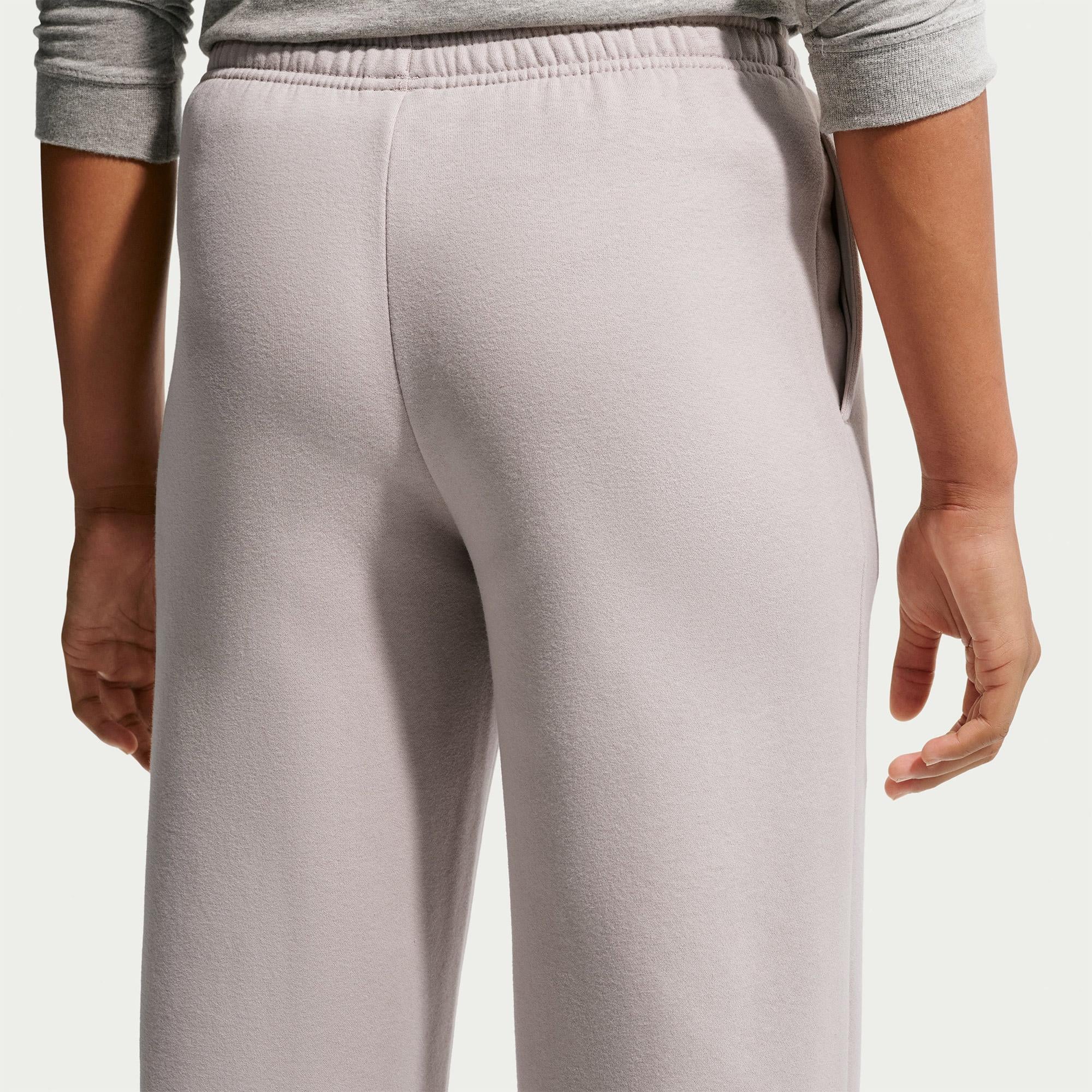 Nike Sportswear Studio Fleece Genç Çocuk Bej Eşofman Altı