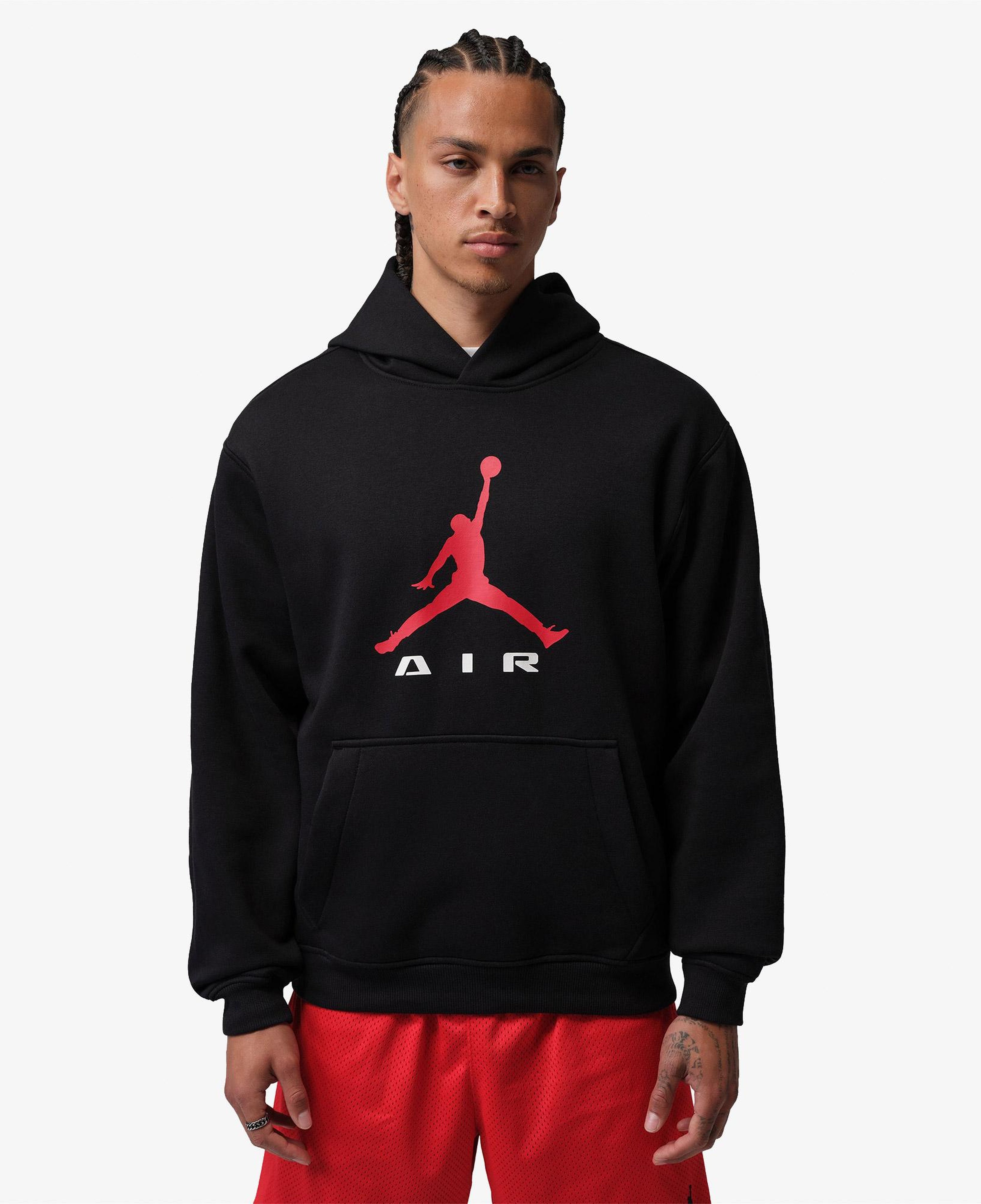 Jordan Brooklyn Fleece Pullover Erkek Siyah Hoodie