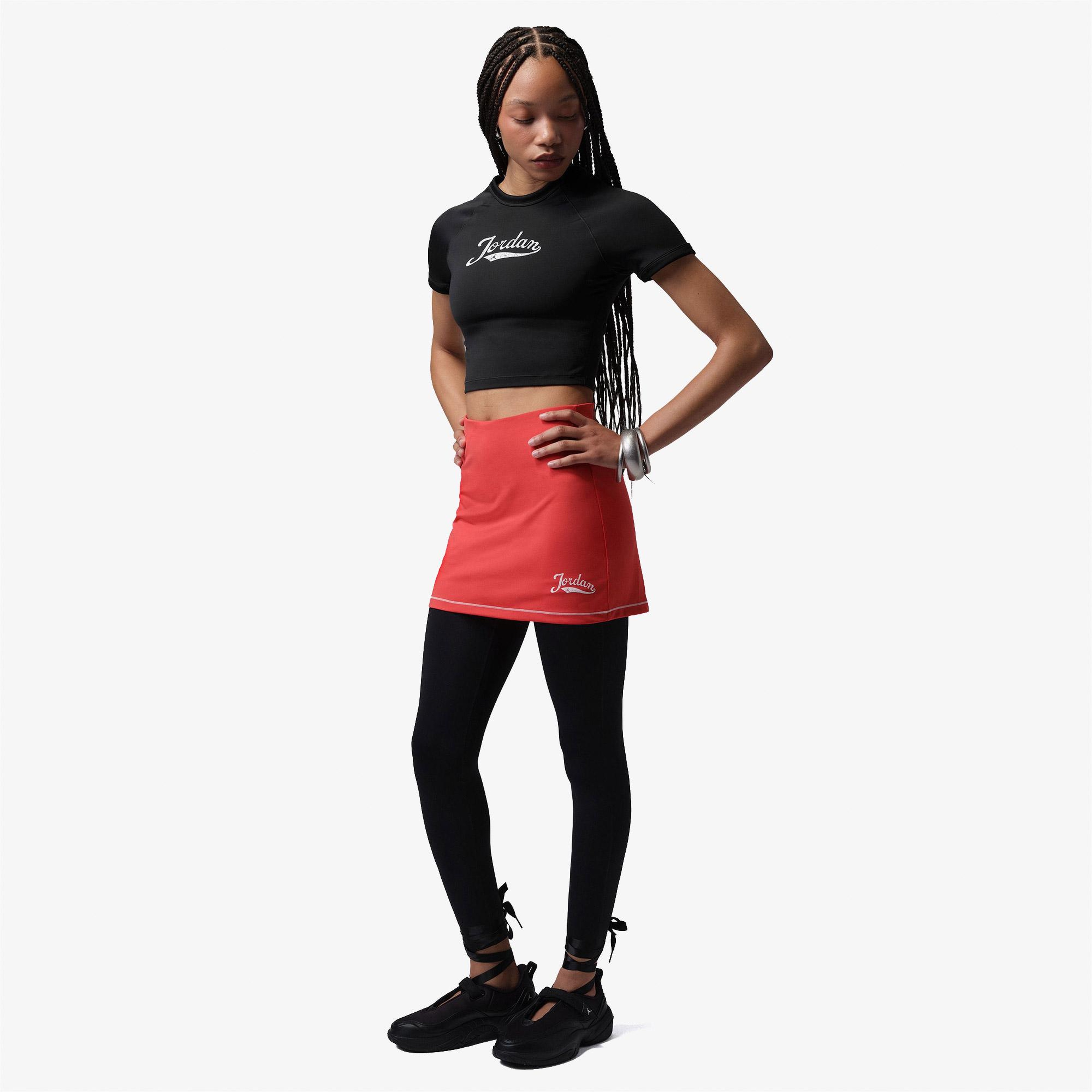 Jordan Brooklyn Kadın Siyah Crop