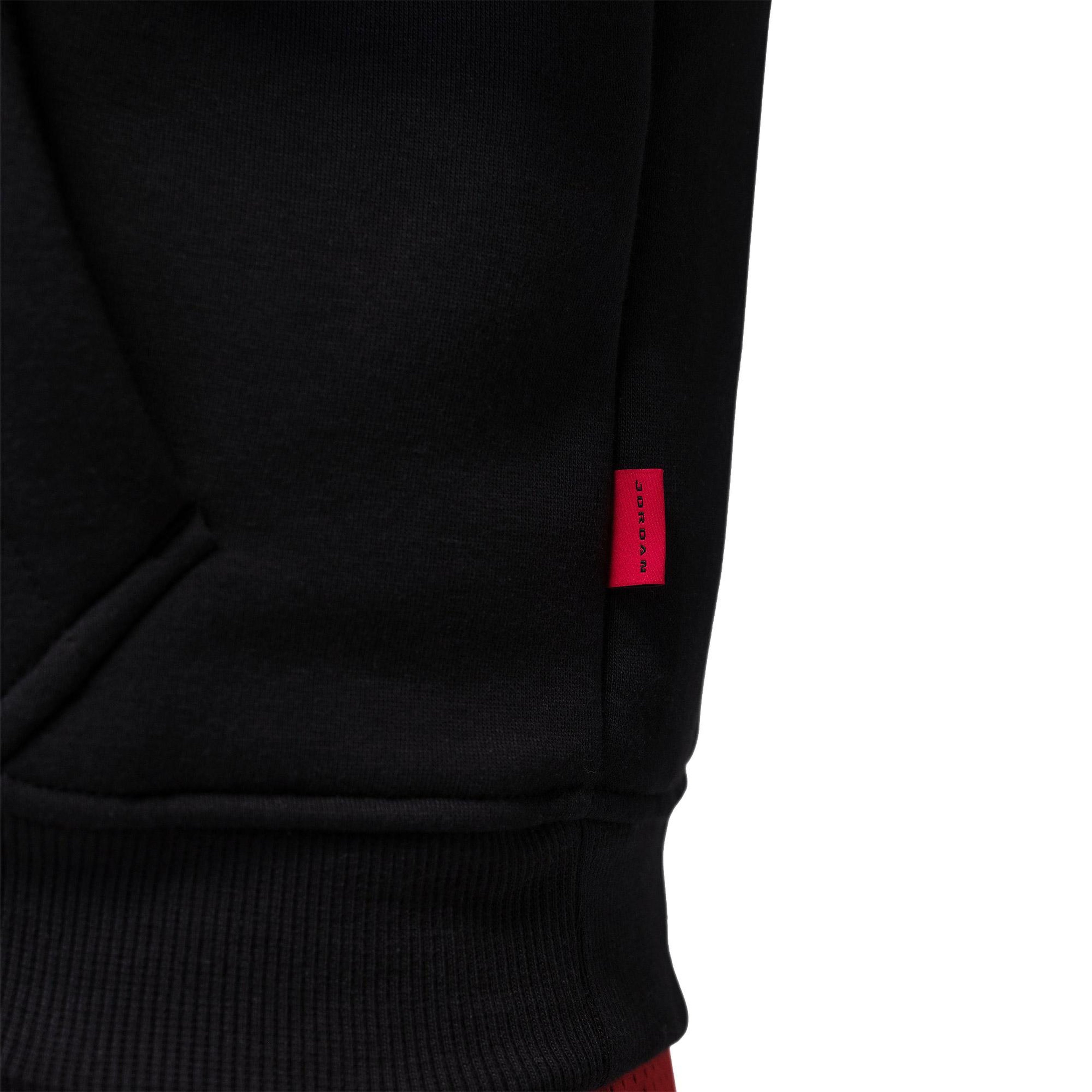 Jordan Brooklyn Fleece Pullover Erkek Siyah Hoodie