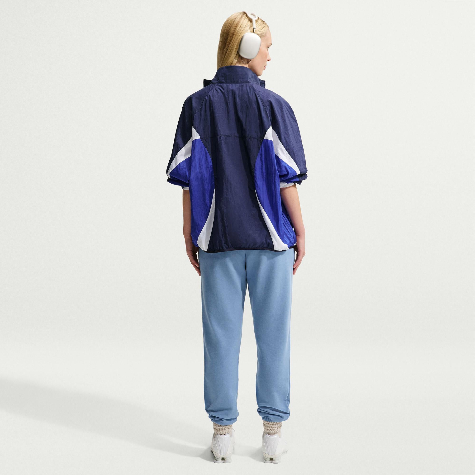 Nike Studio Fleece Kadın Mavi Eşofman Altı