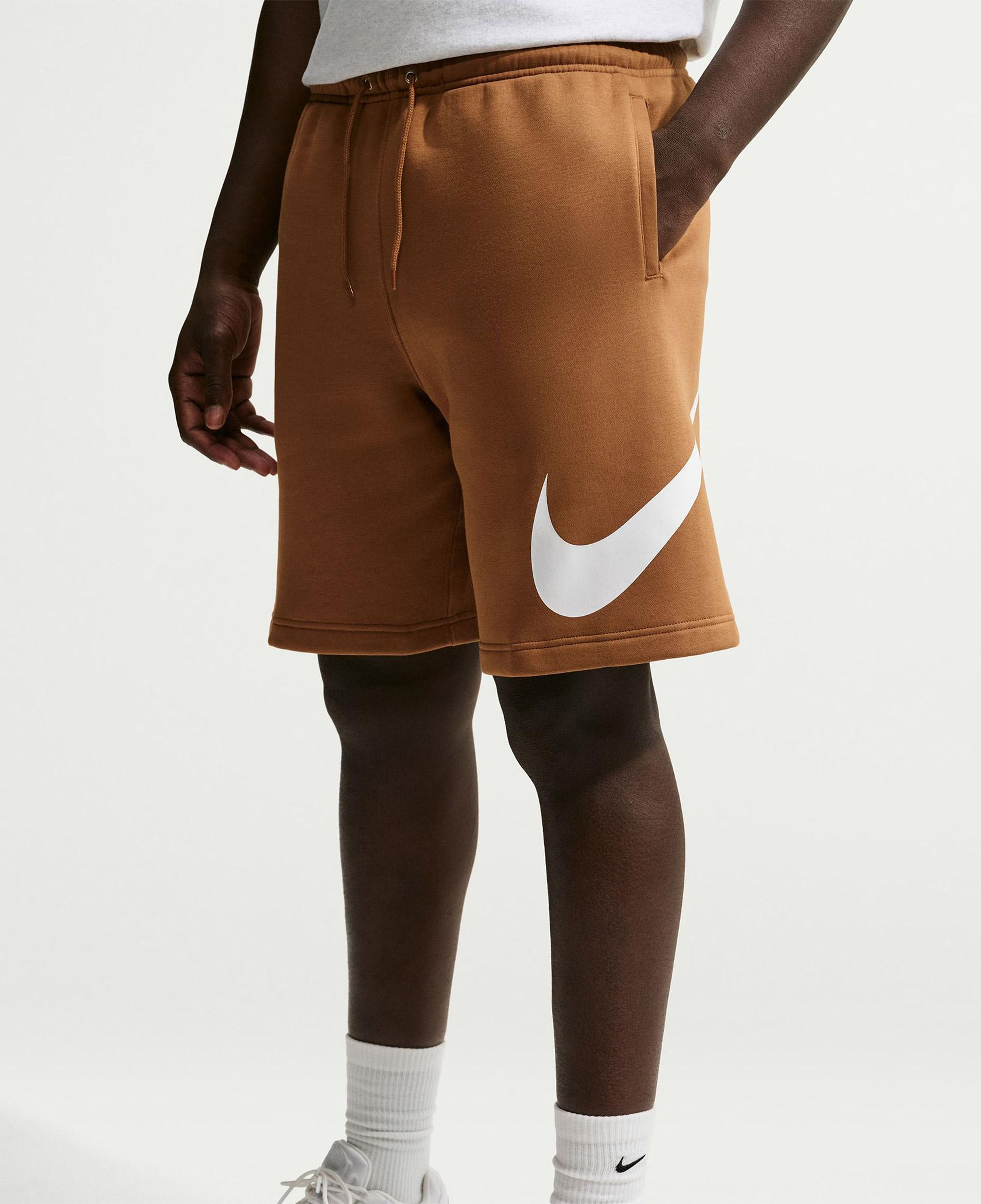Nike Club Fleece Erkek Kahverengi Şort