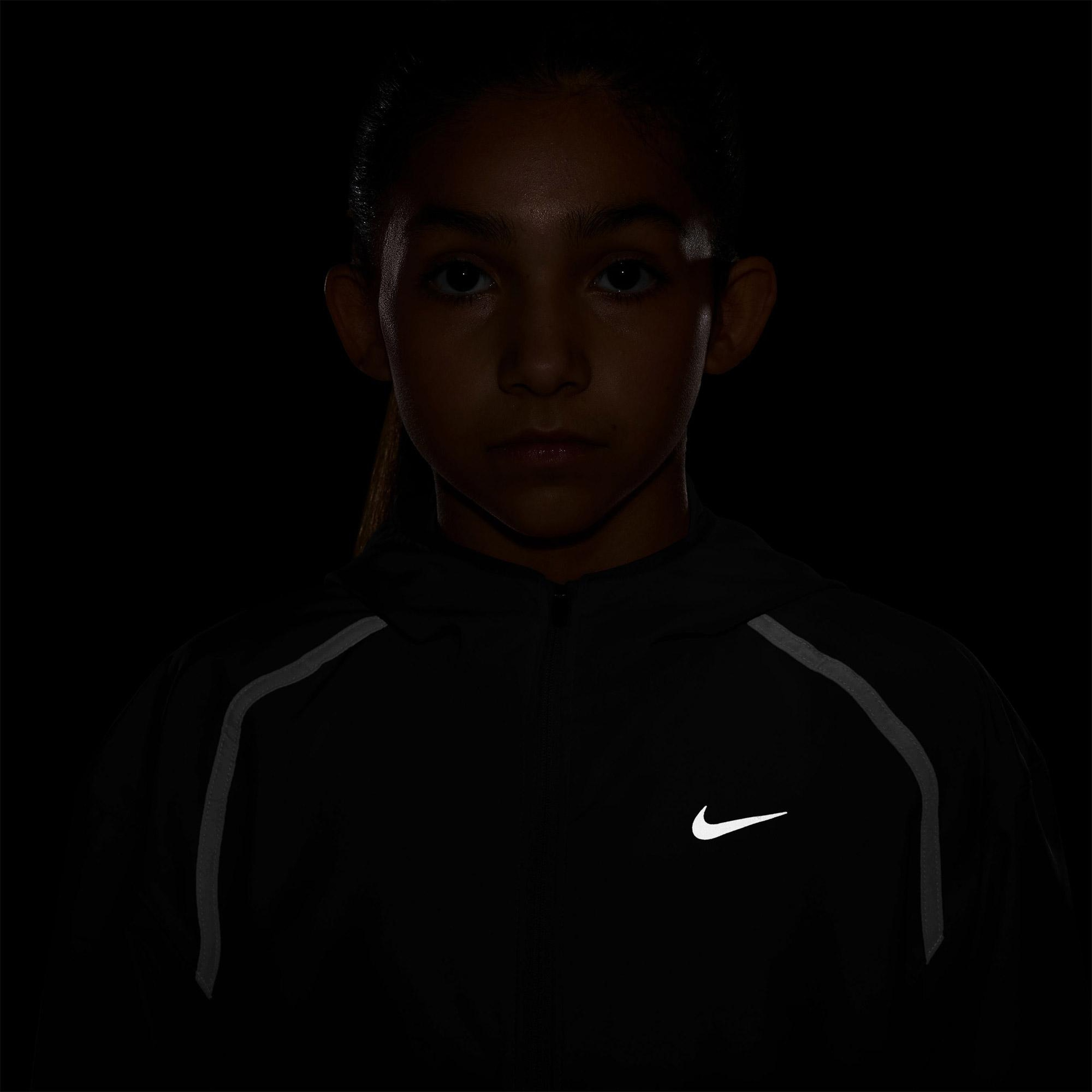 Nike Repel Tempo Genç Çocuk Siyah Ceket