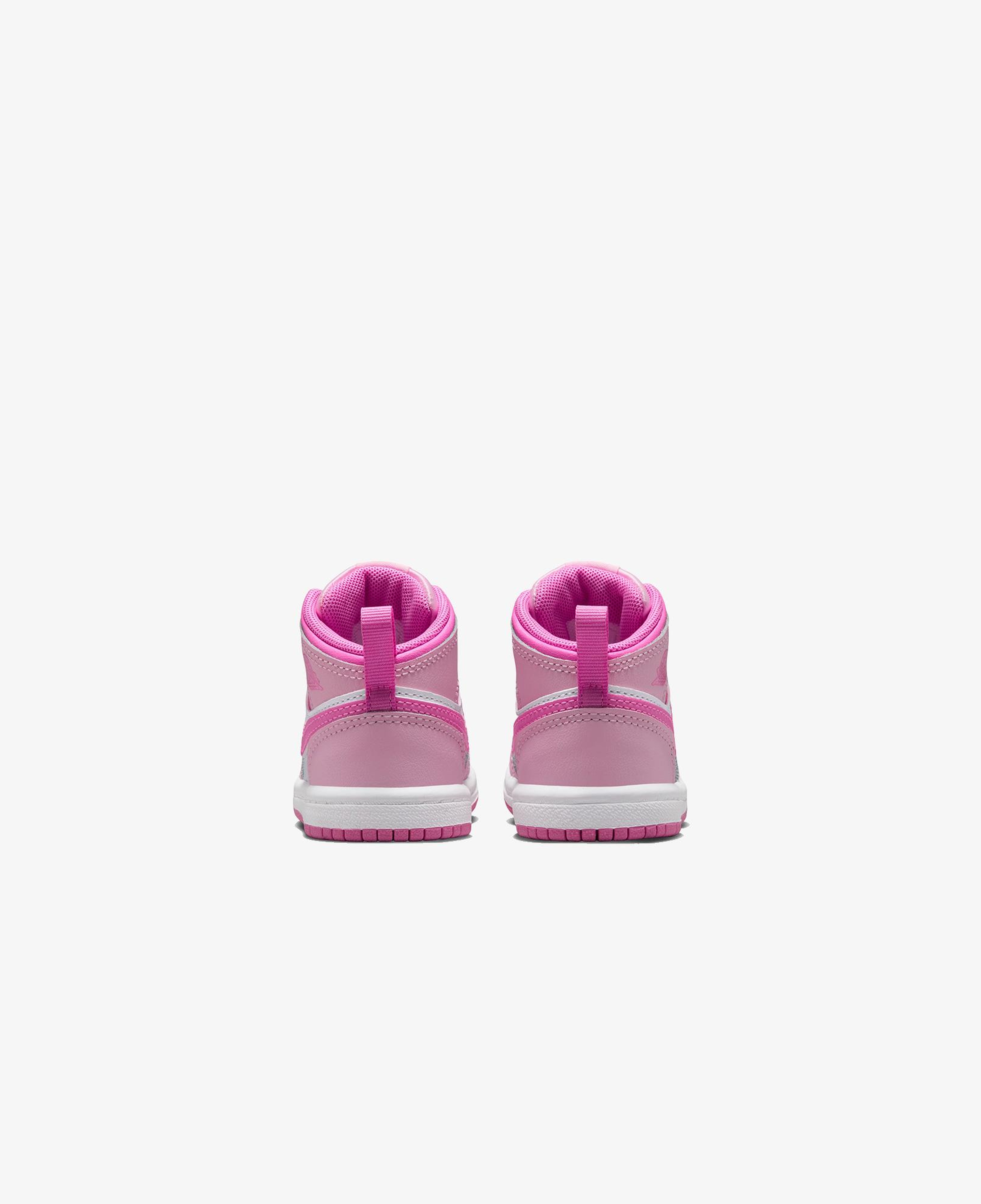 Jordan 1 Mid Çocuk Pembe Spor Ayakkabı