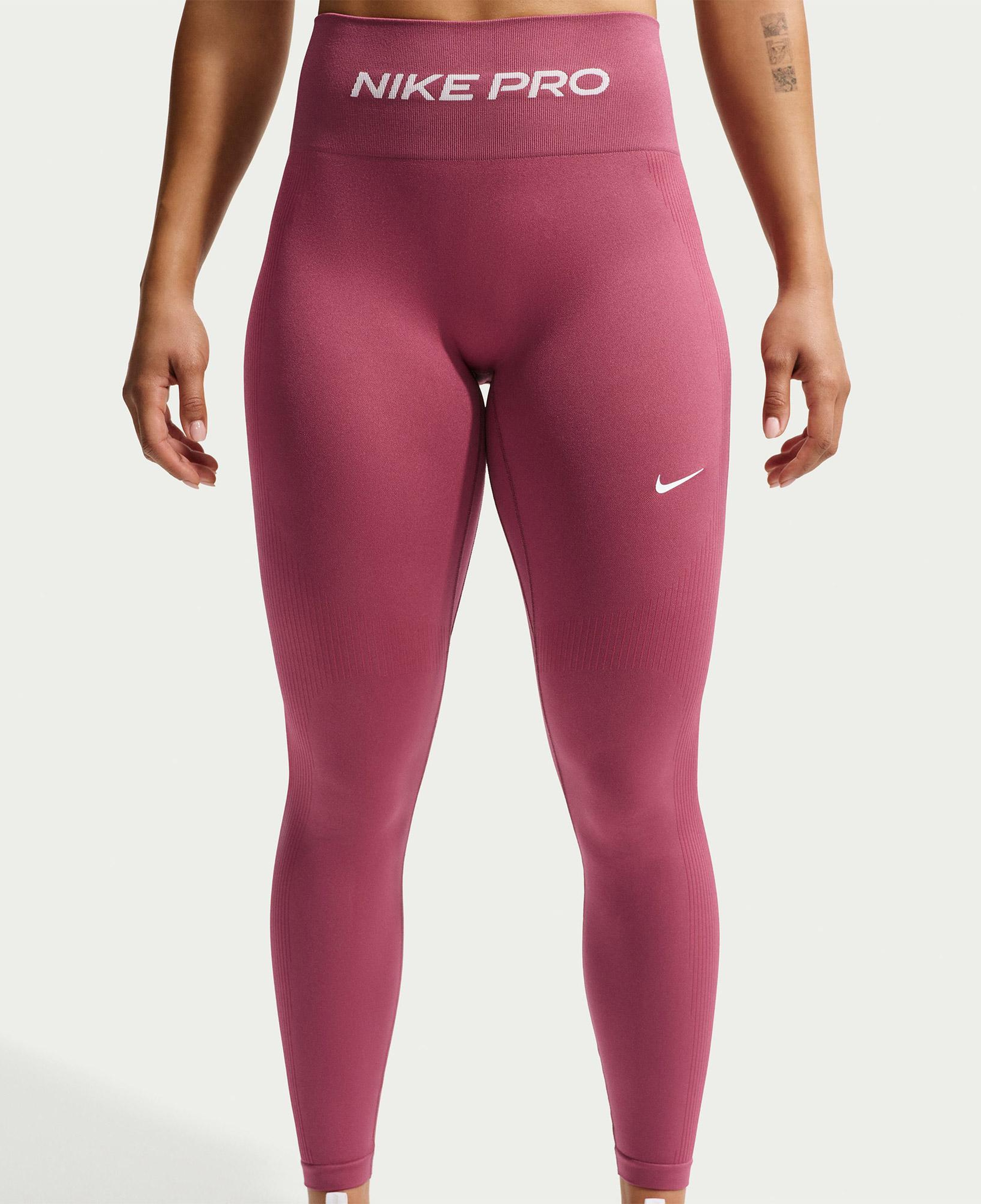 Nike Pro Dri-Fit Seamless Kadın Pembe Tayt