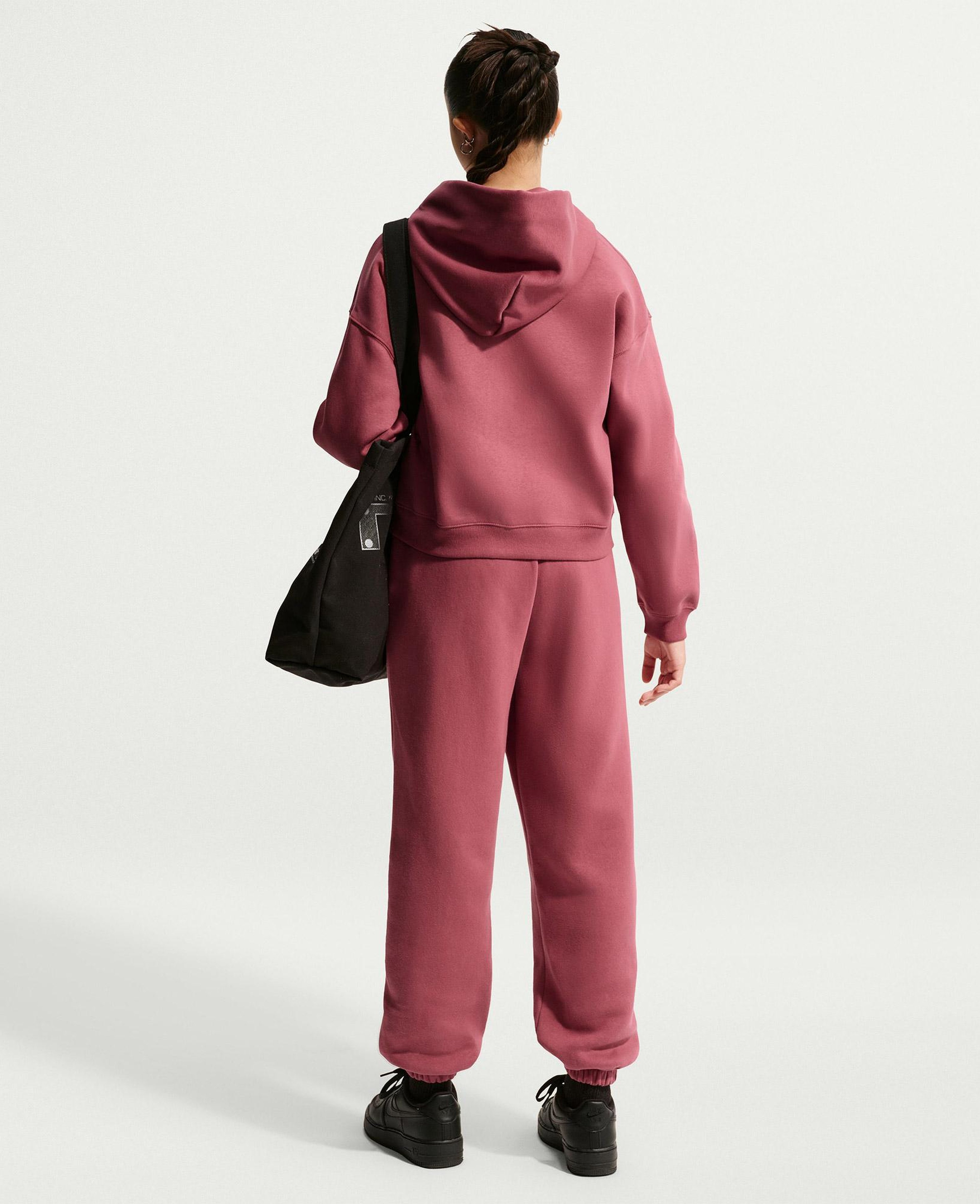 Nike Sportswear Studio Fleece Genç Çocuk Pembe Eşofman Altı