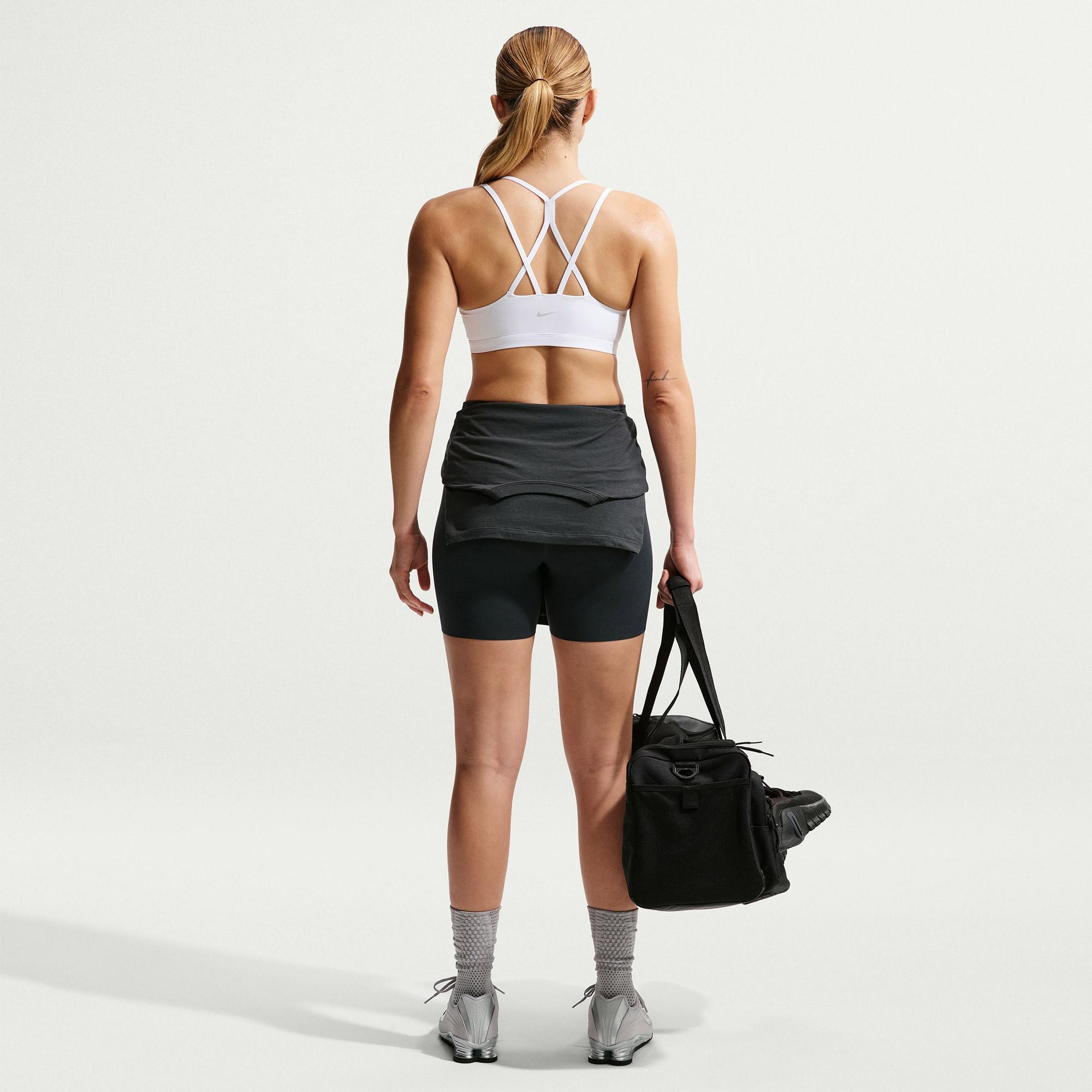 Nike Dri-Fit Zenvy Askılı Kadın Beyaz Bra