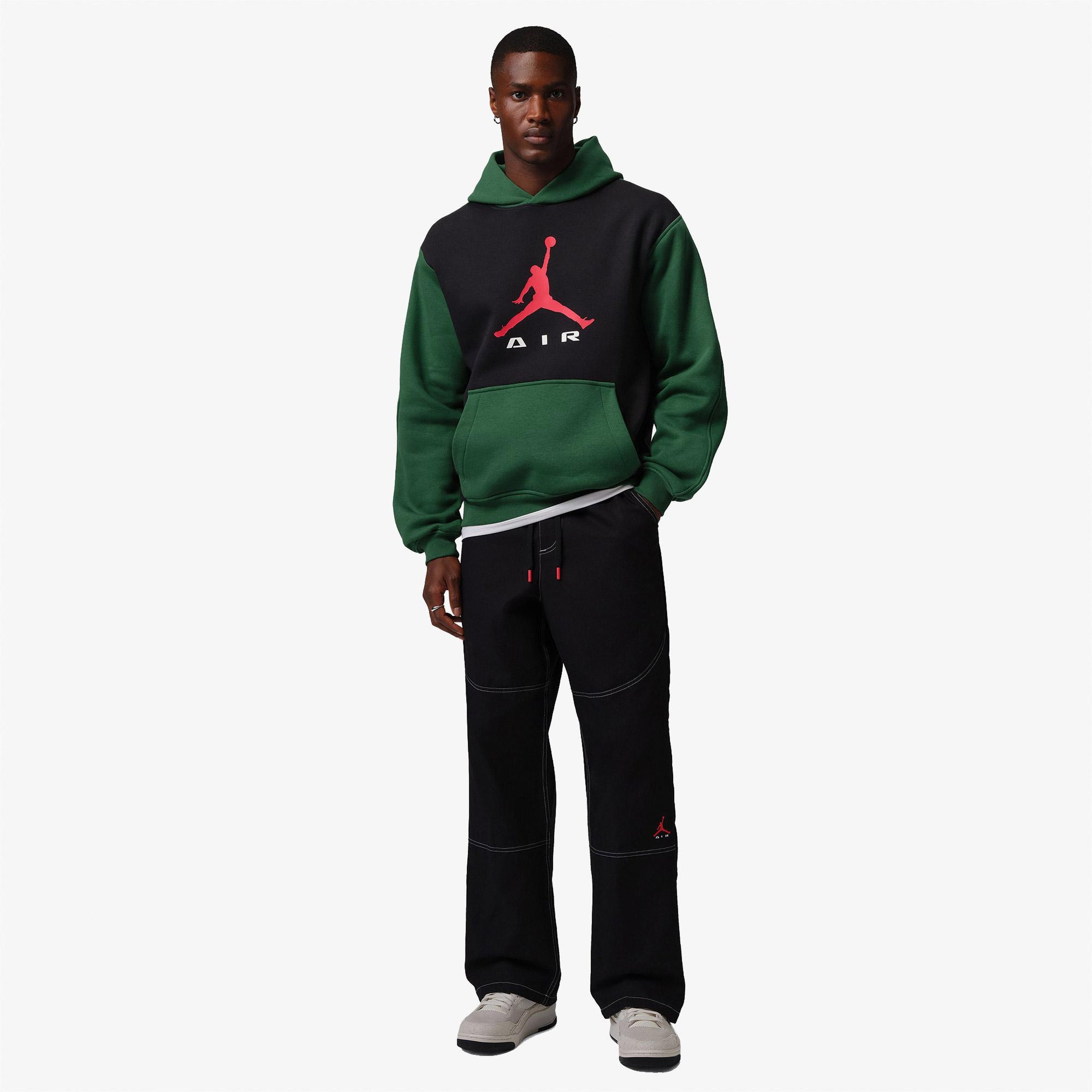 Jordan Brooklyn Fleece Pullover Erkek Yeşil Hoodie