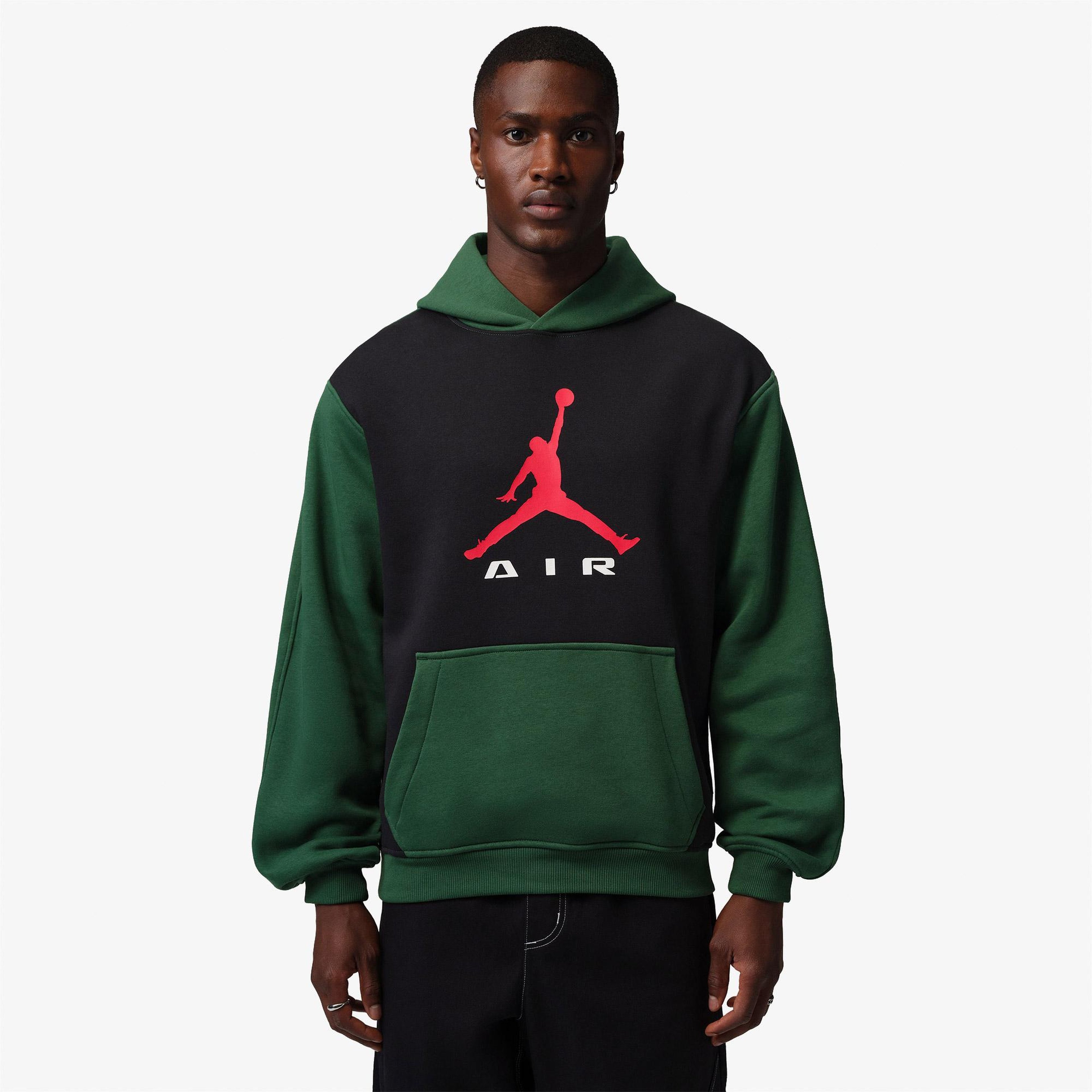 Jordan Brooklyn Fleece Pullover Erkek Yeşil Hoodie