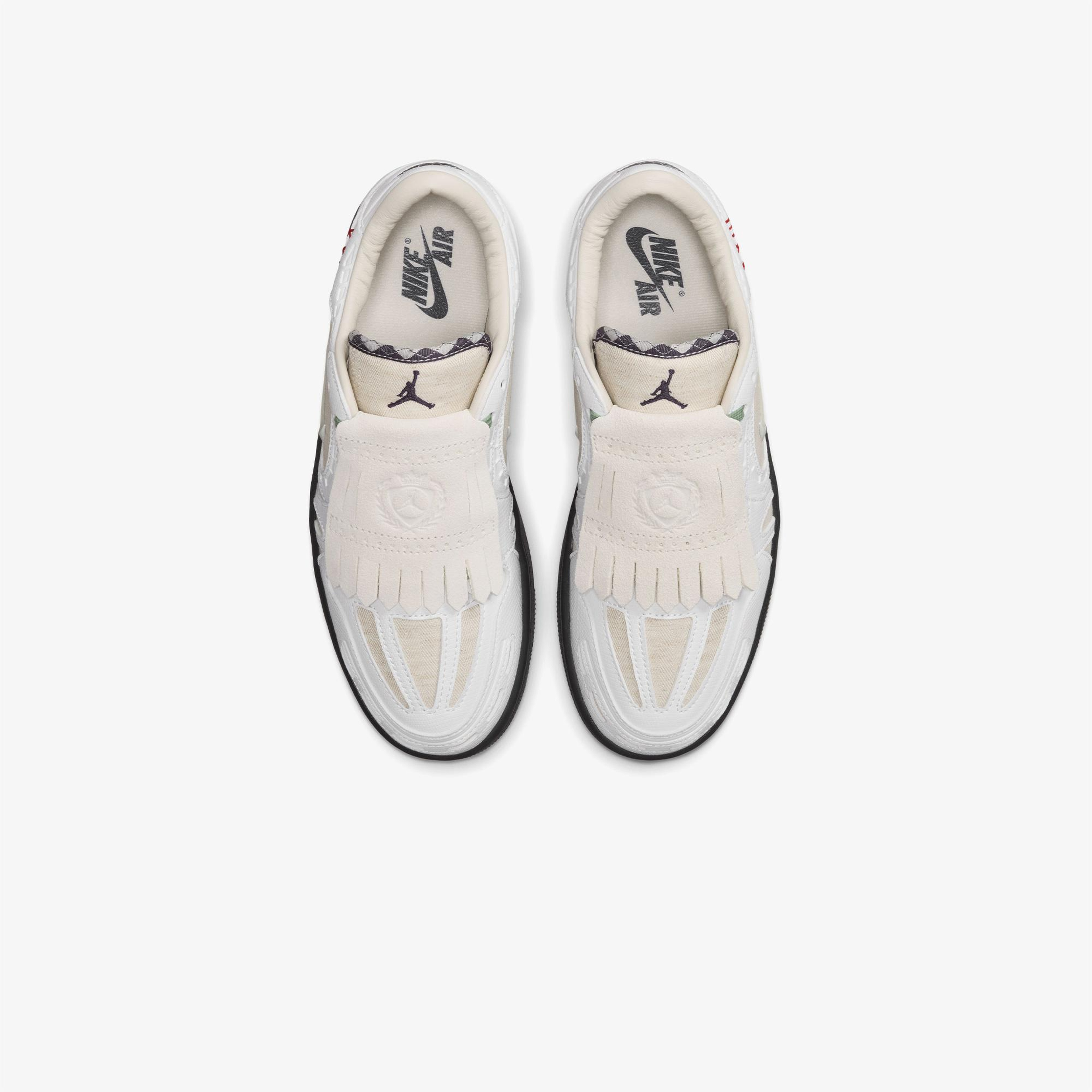Jordan Air 1 Low Method of Make Kadın Krem Rengi Spor Ayakkabı