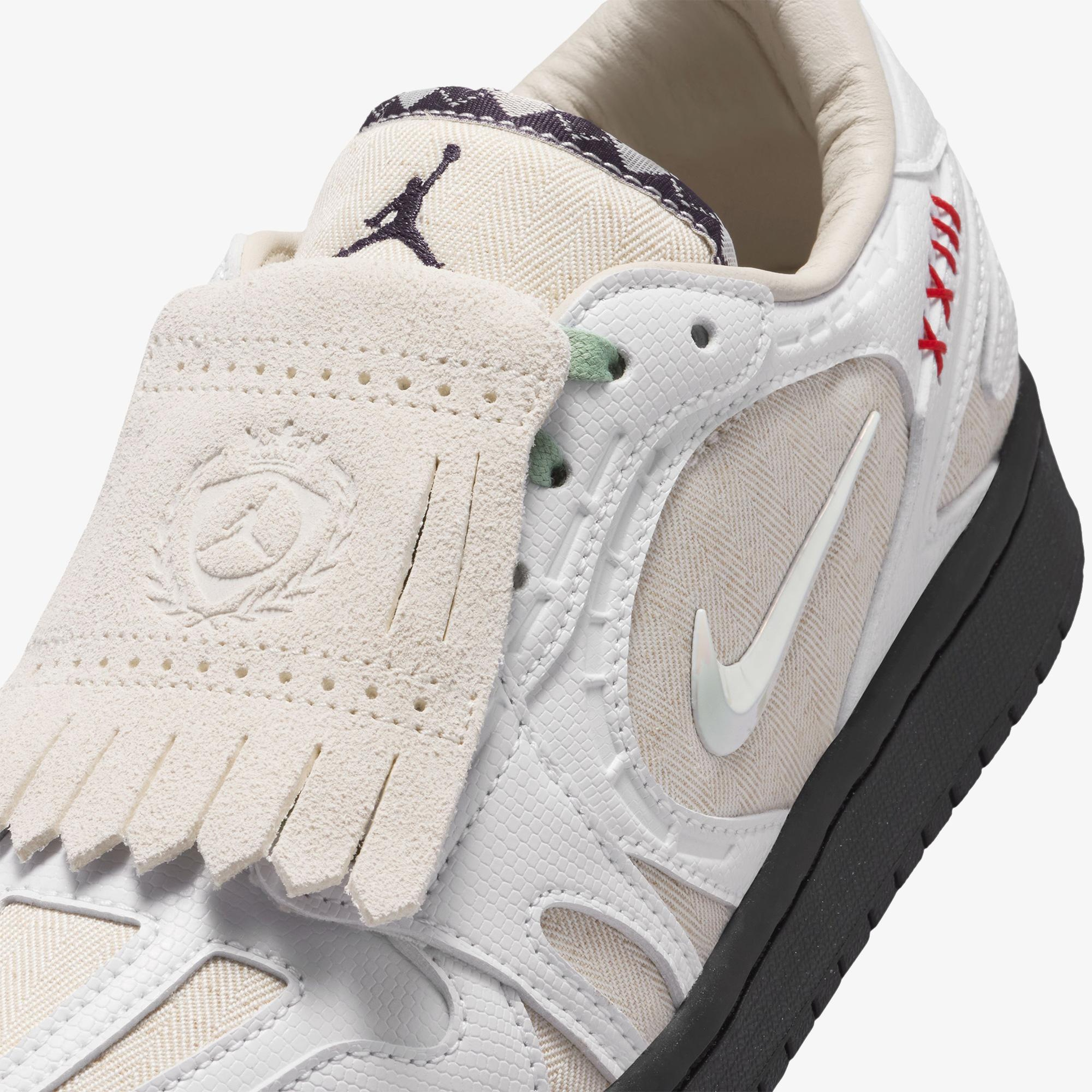Jordan Air 1 Low Method of Make Kadın Krem Rengi Spor Ayakkabı