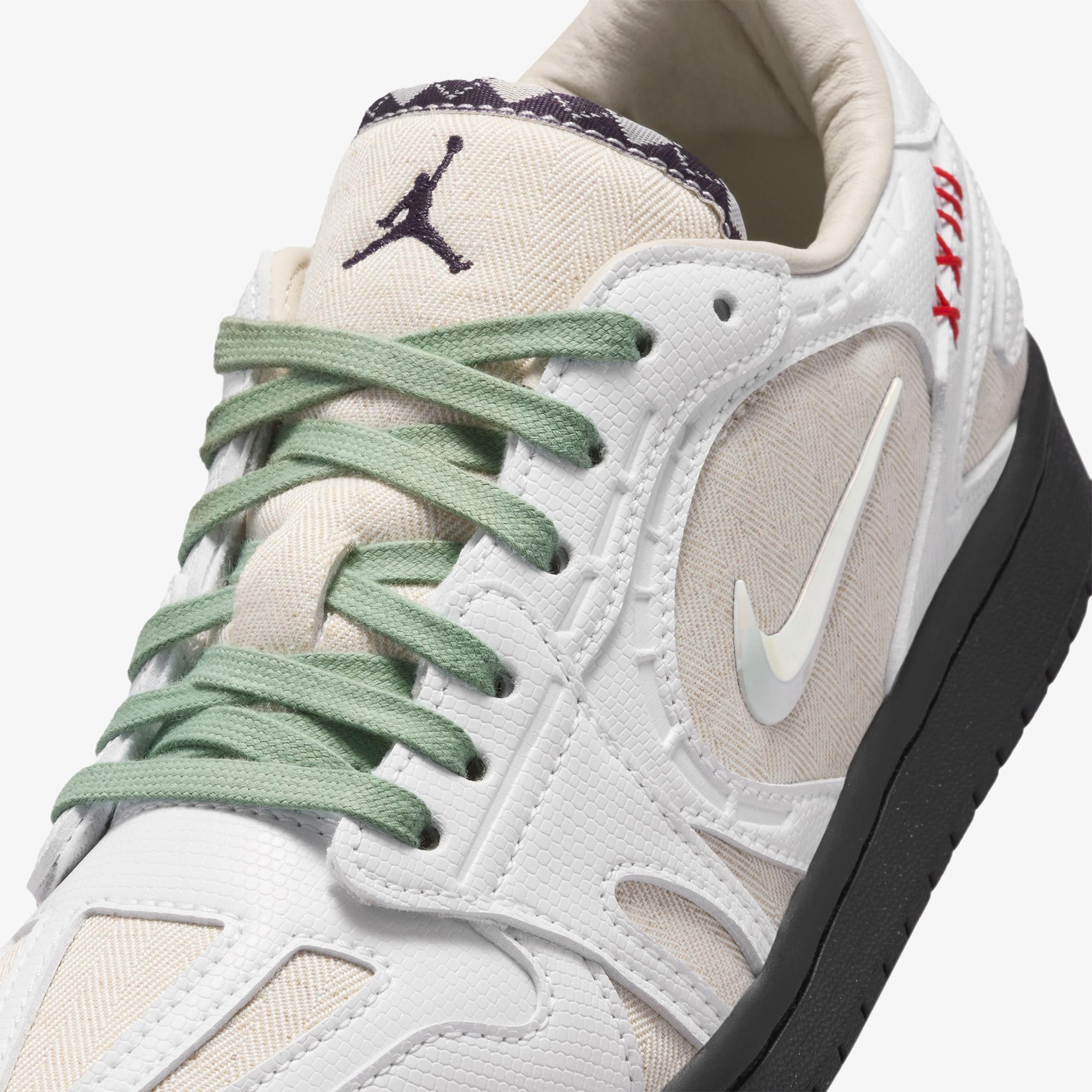 Jordan Air 1 Low Method of Make Kadın Krem Rengi Spor Ayakkabı
