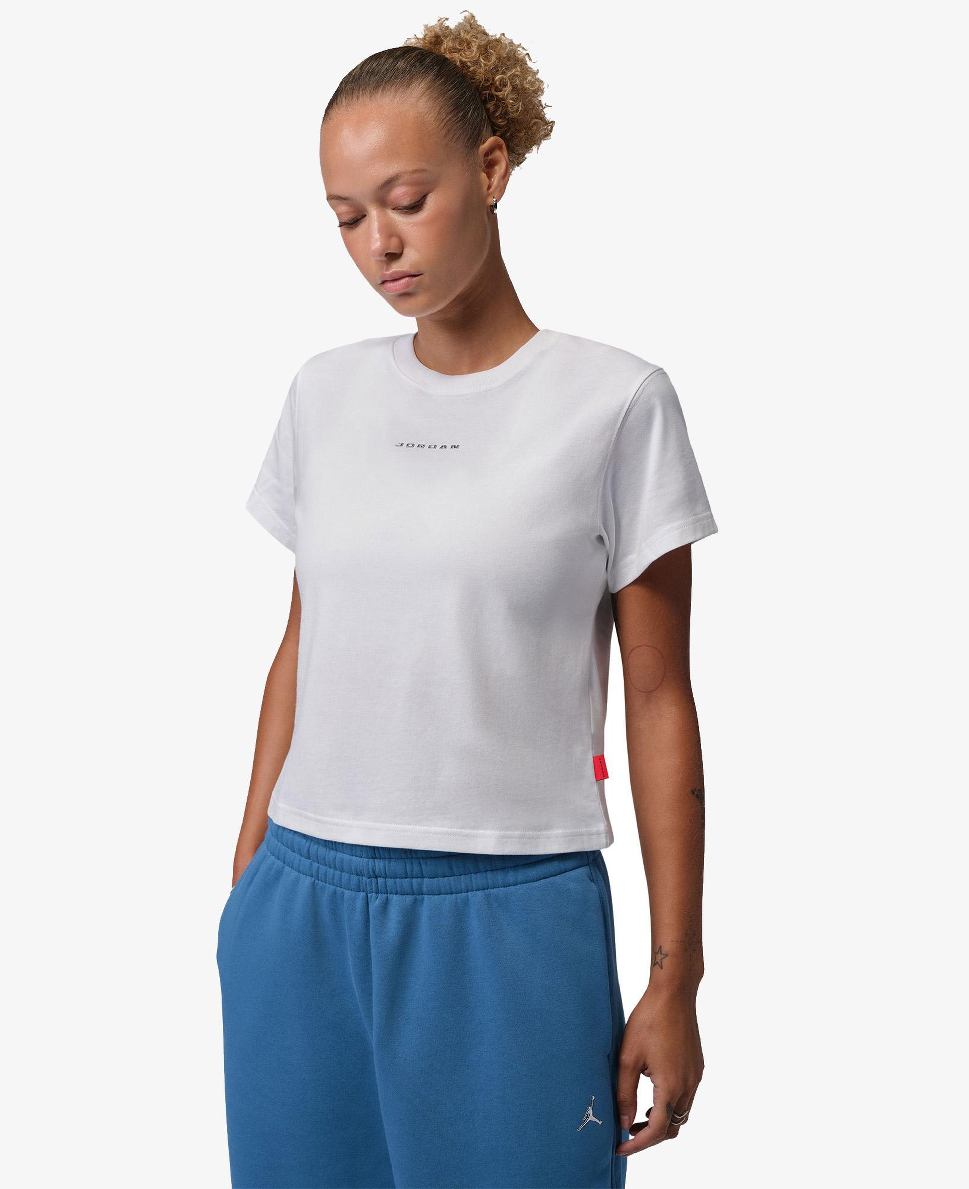 Jordan GFX Kadın Beyaz T-Shirt