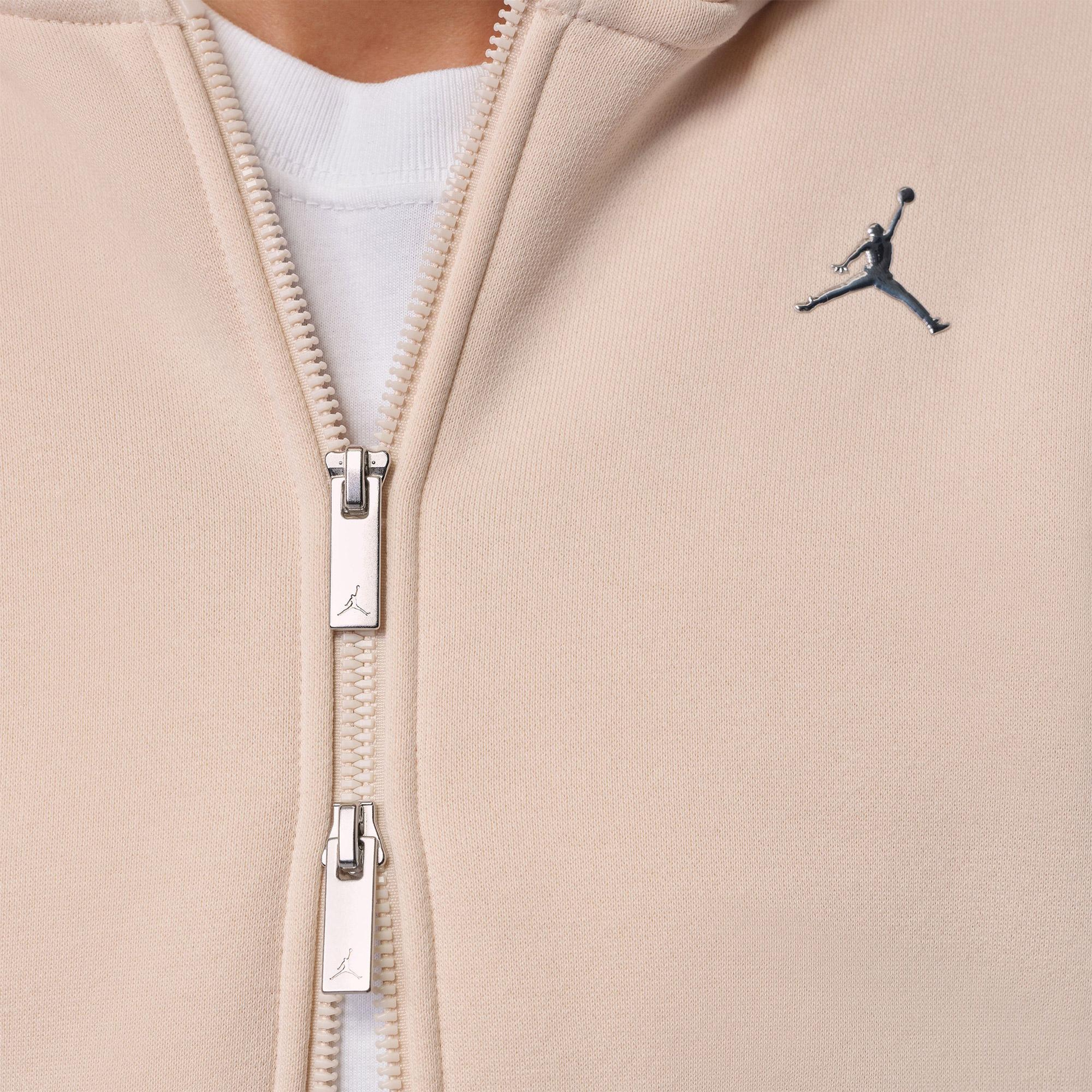 Jordan Brooklyn Fleece Kadın Bej Eşofman Üstü