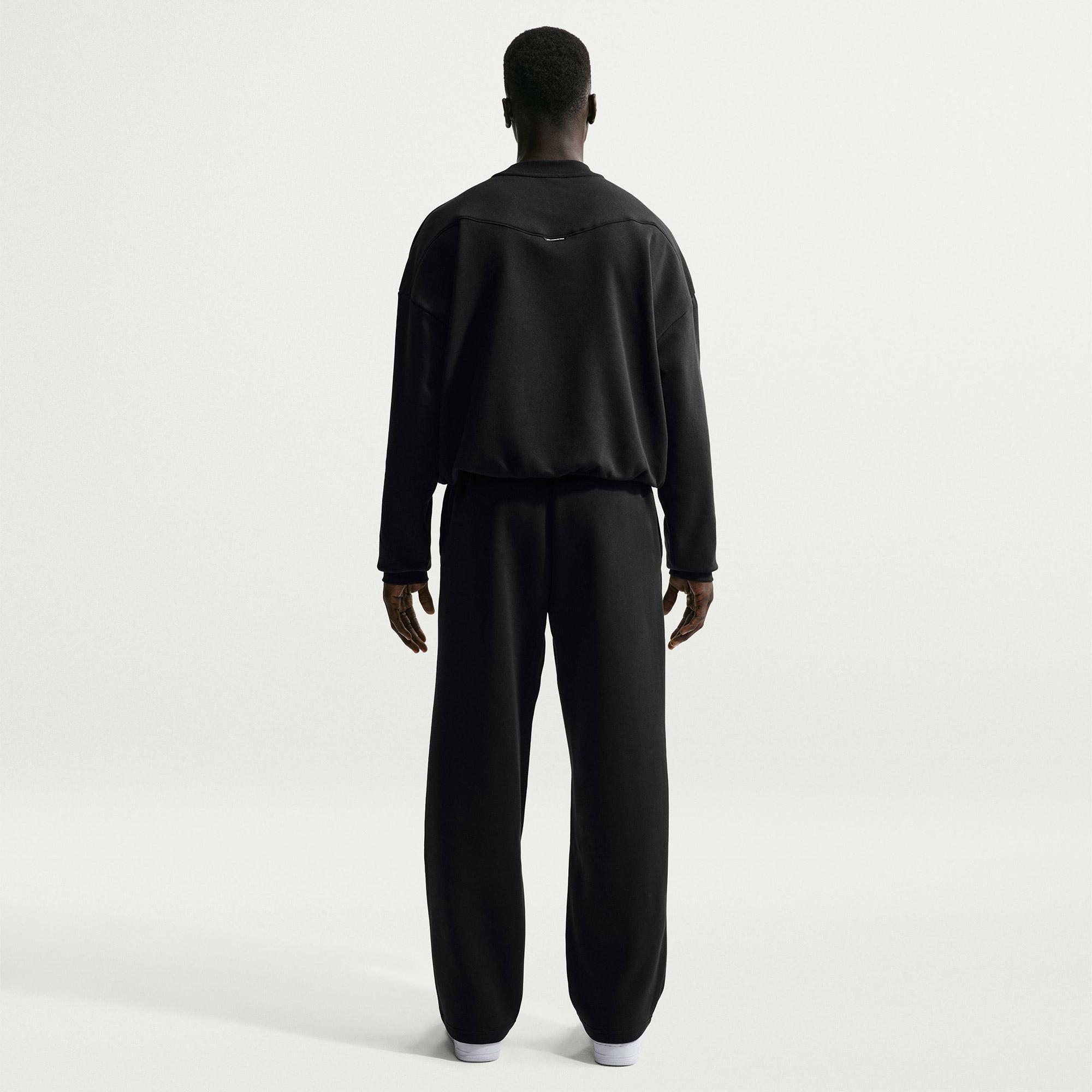 Nike Therma-Fit Standard Issue Crew Erkek Siyah Sweatshirt