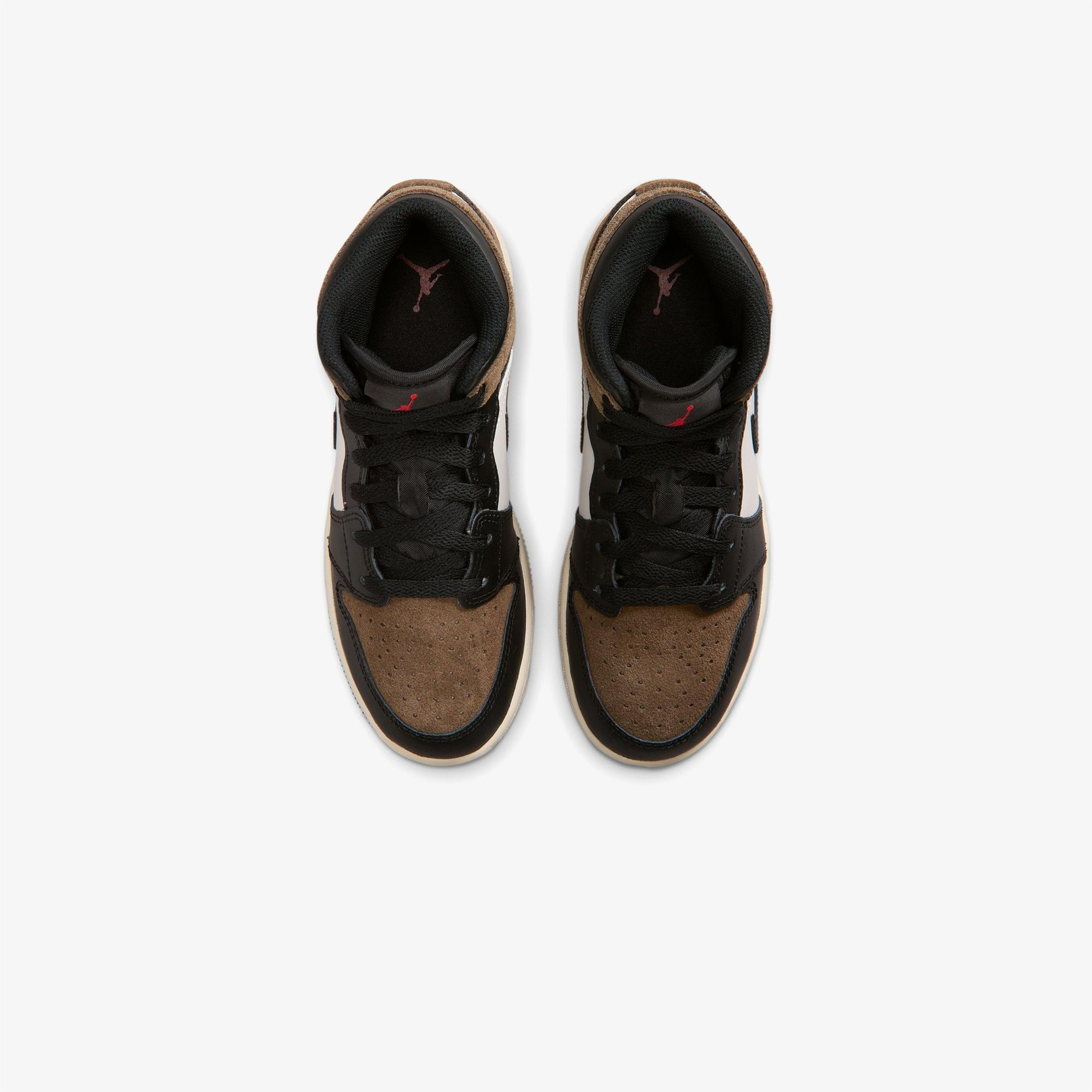Jordan Air 1 Mid Kahverengi Spor Ayakkabı