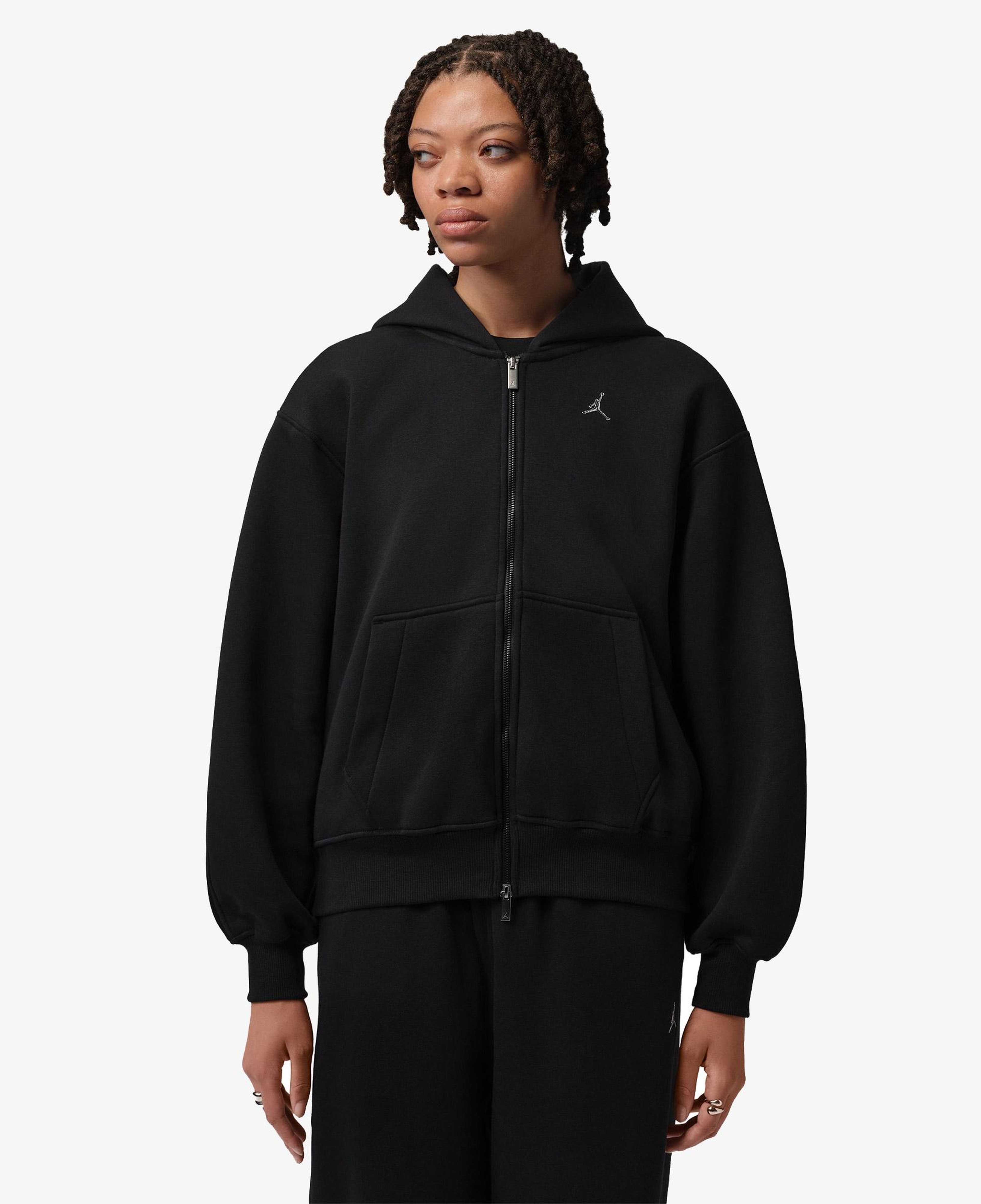 Jordan Brooklyn Fleece Kadın Siyah Eşofman Üstü